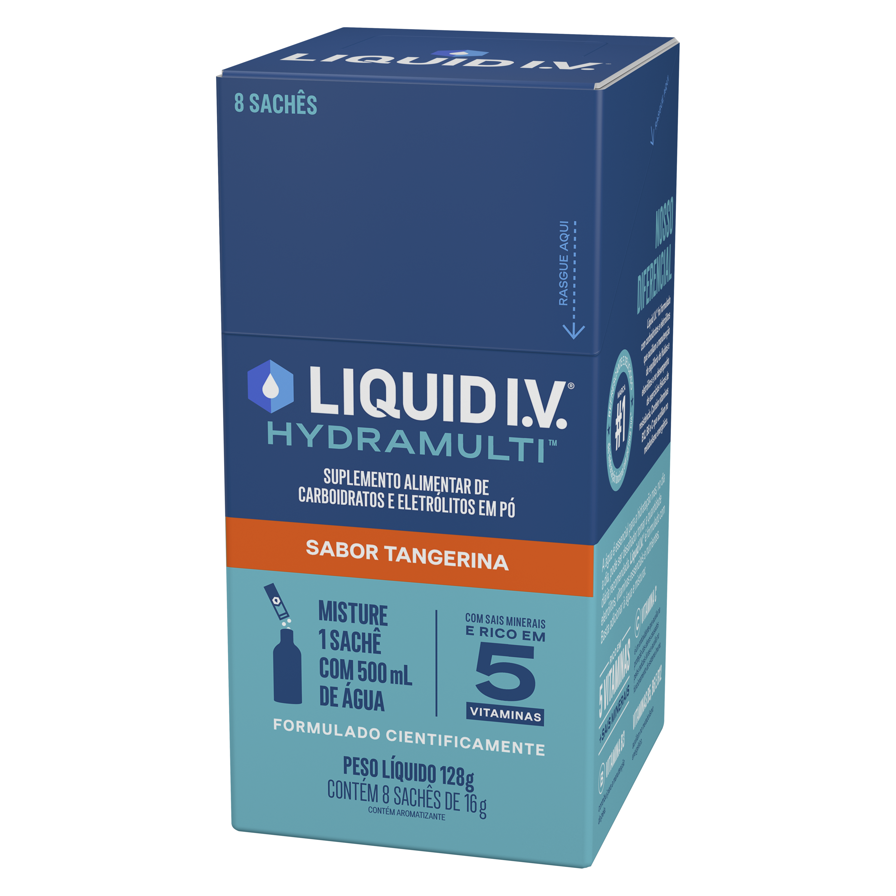 Liquid IV TANGERINA CAIXA - Front