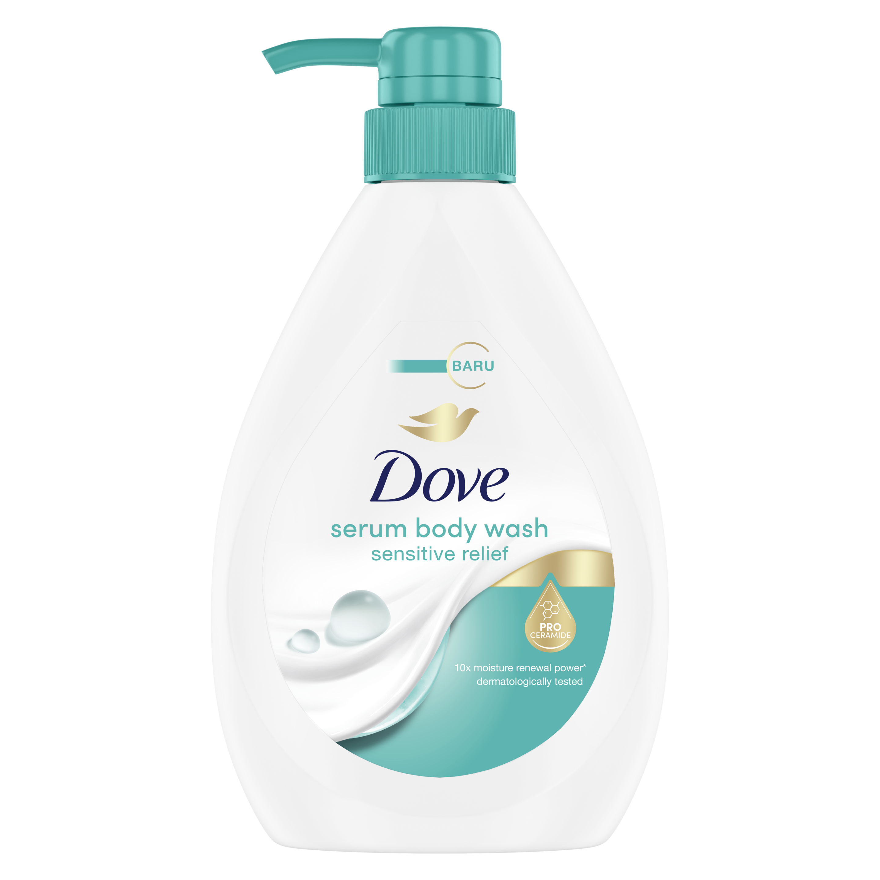 DOVE Sabun Mandi Cair Sensitive Relief Pump Botol 550ML