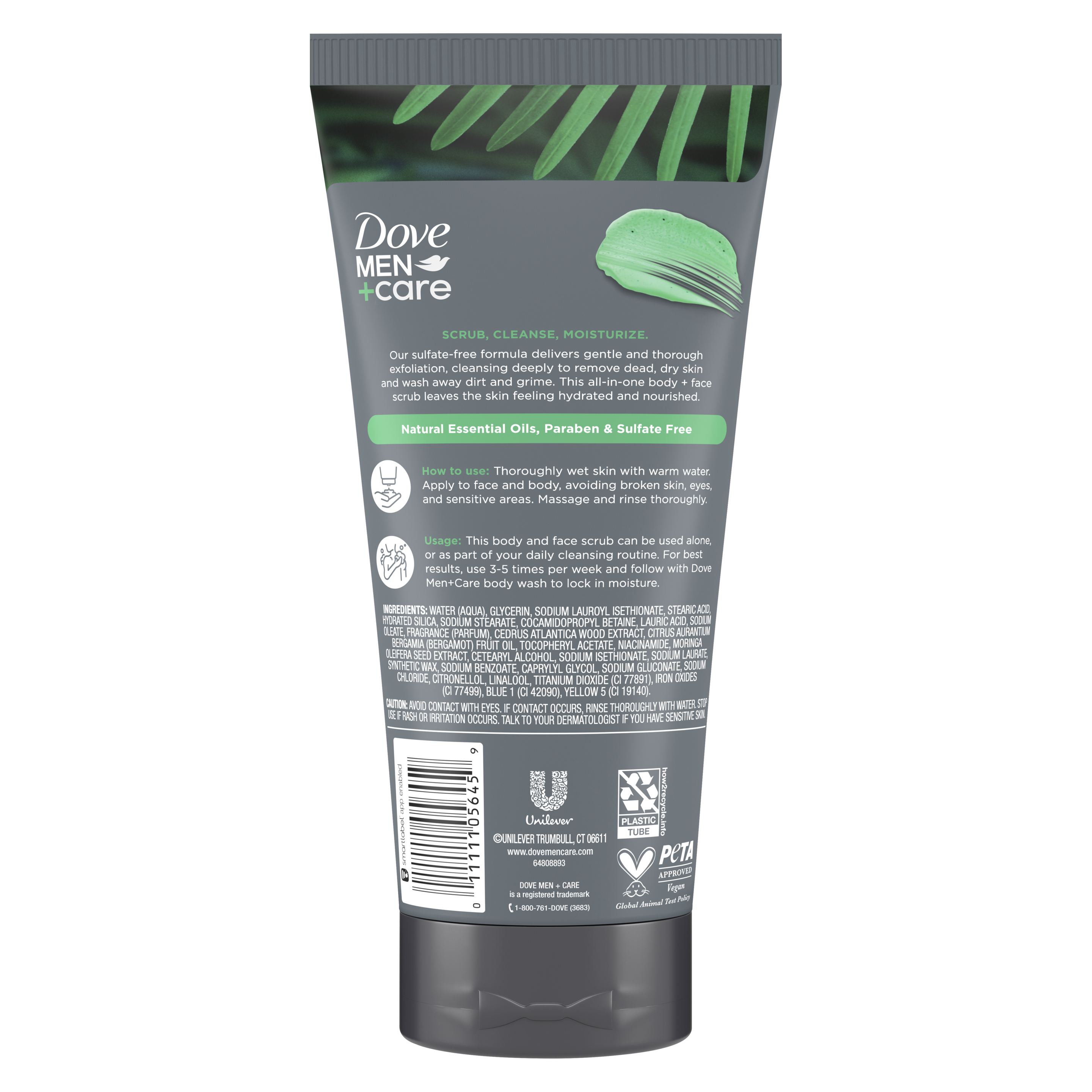 Men+Care Coastal Cedar + Bergamot Body Wash
