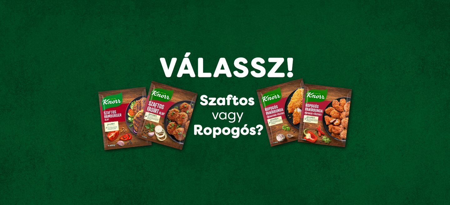 Innovációk crunchy & juicy