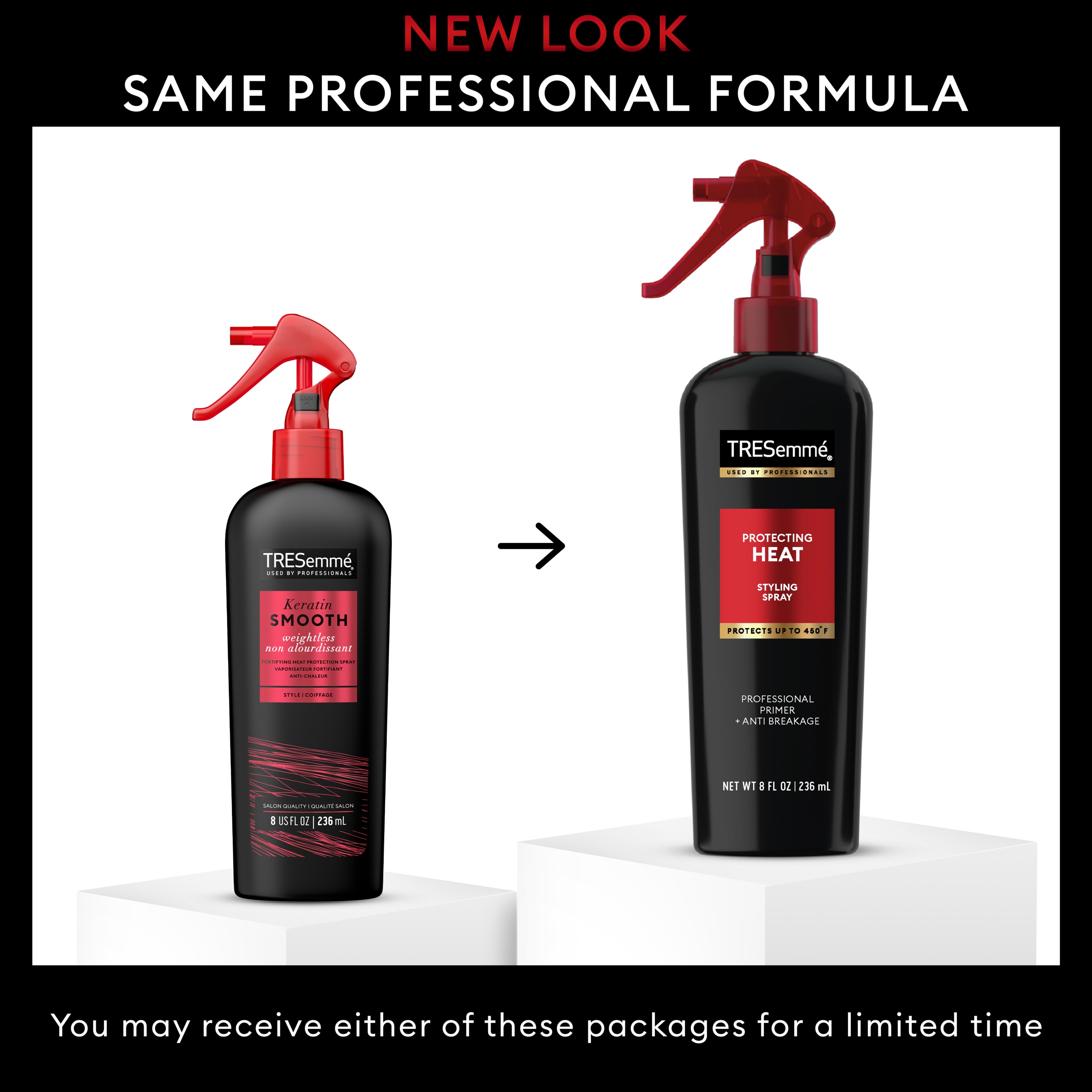 Protecting Heat Styling Spray