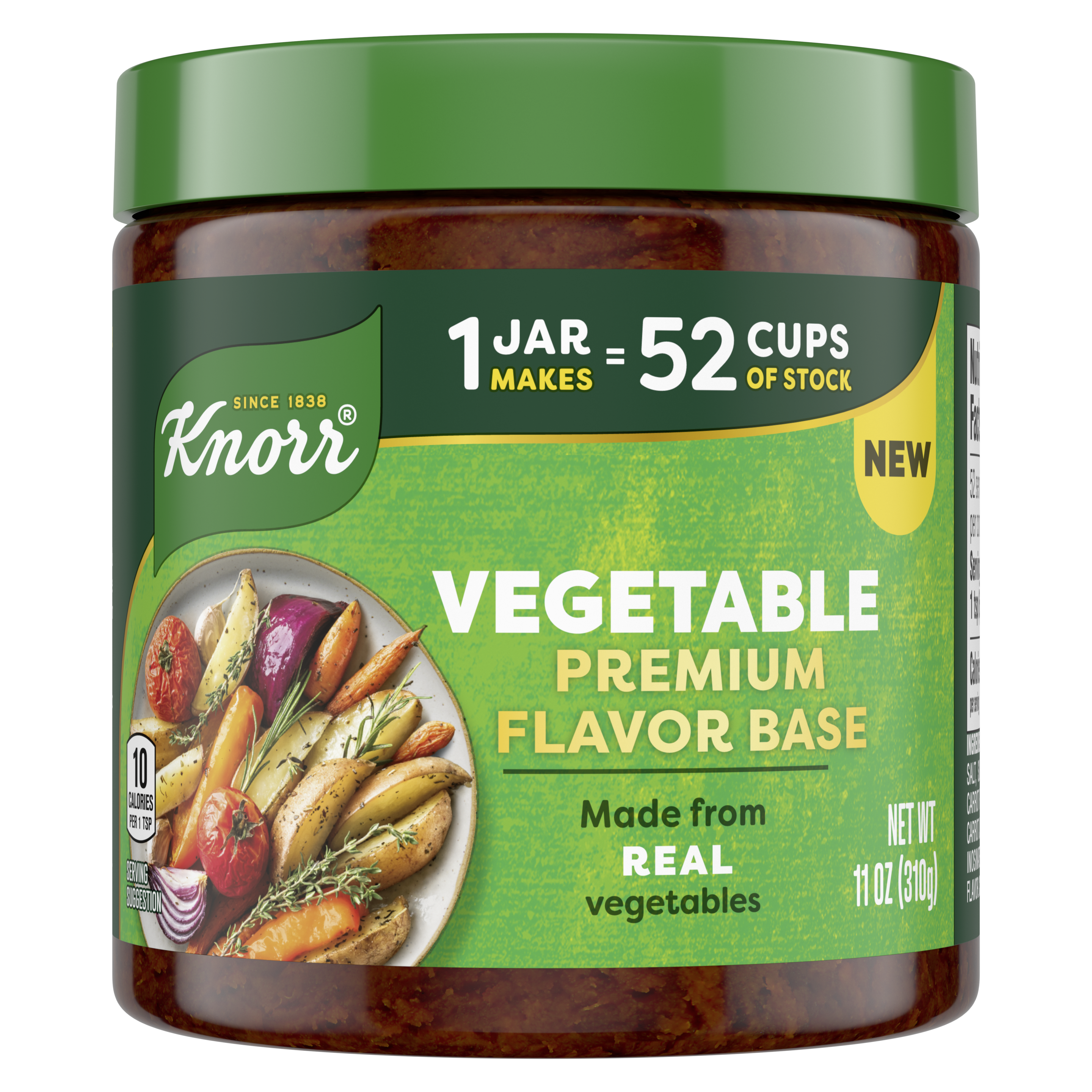 Vegetable Premium Flavor Base Front of Pack
