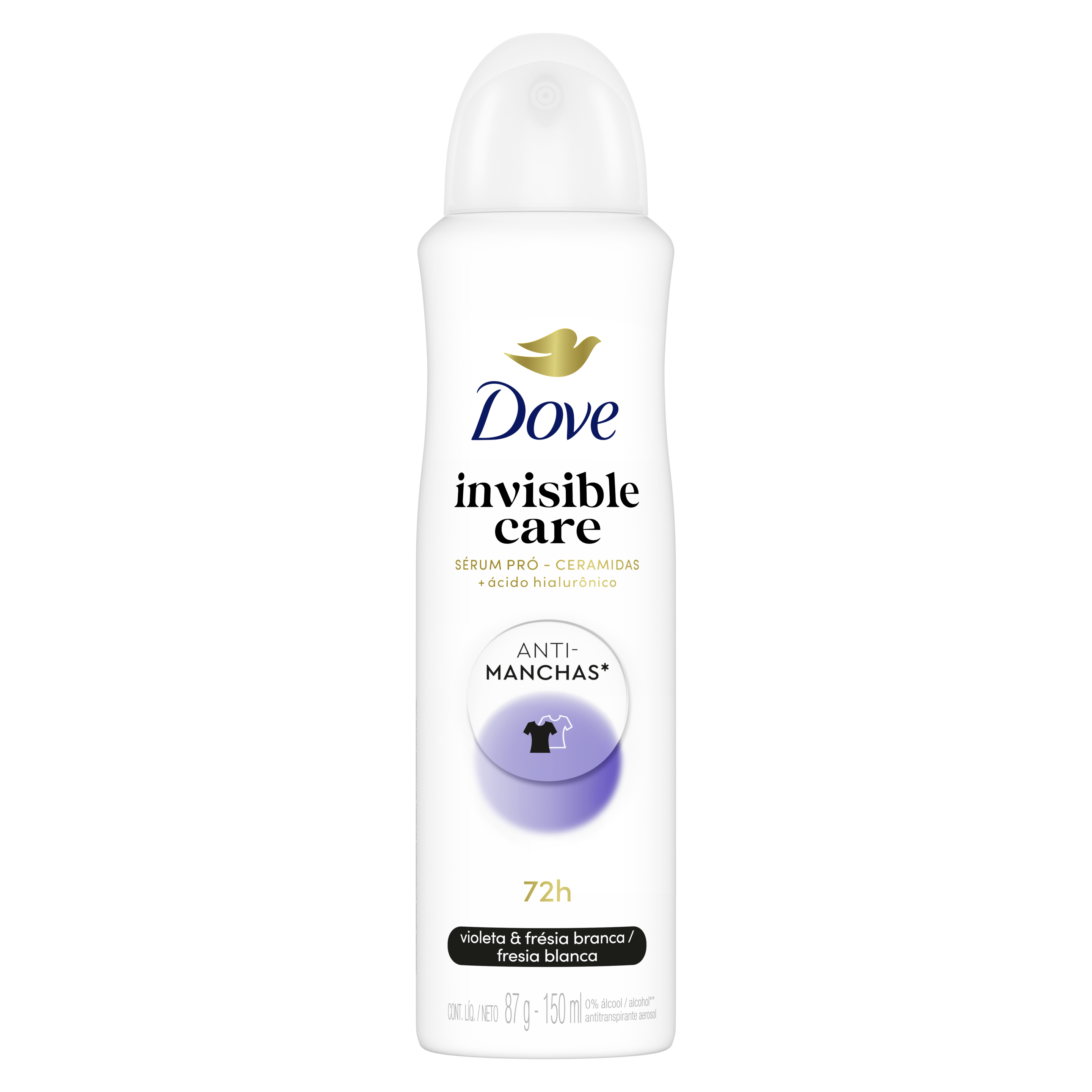 Desodorante Antitranspirante Aerosol Dove Invisible Dry