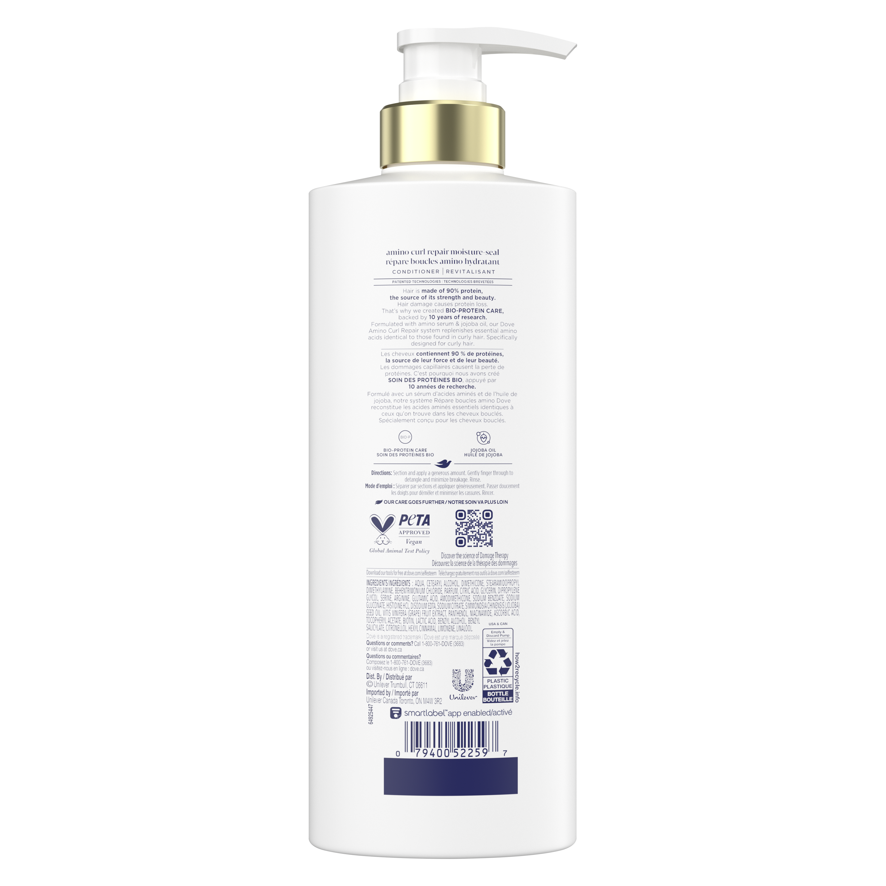 Dove Damage Therapy Amino Curl Repair Conditioner