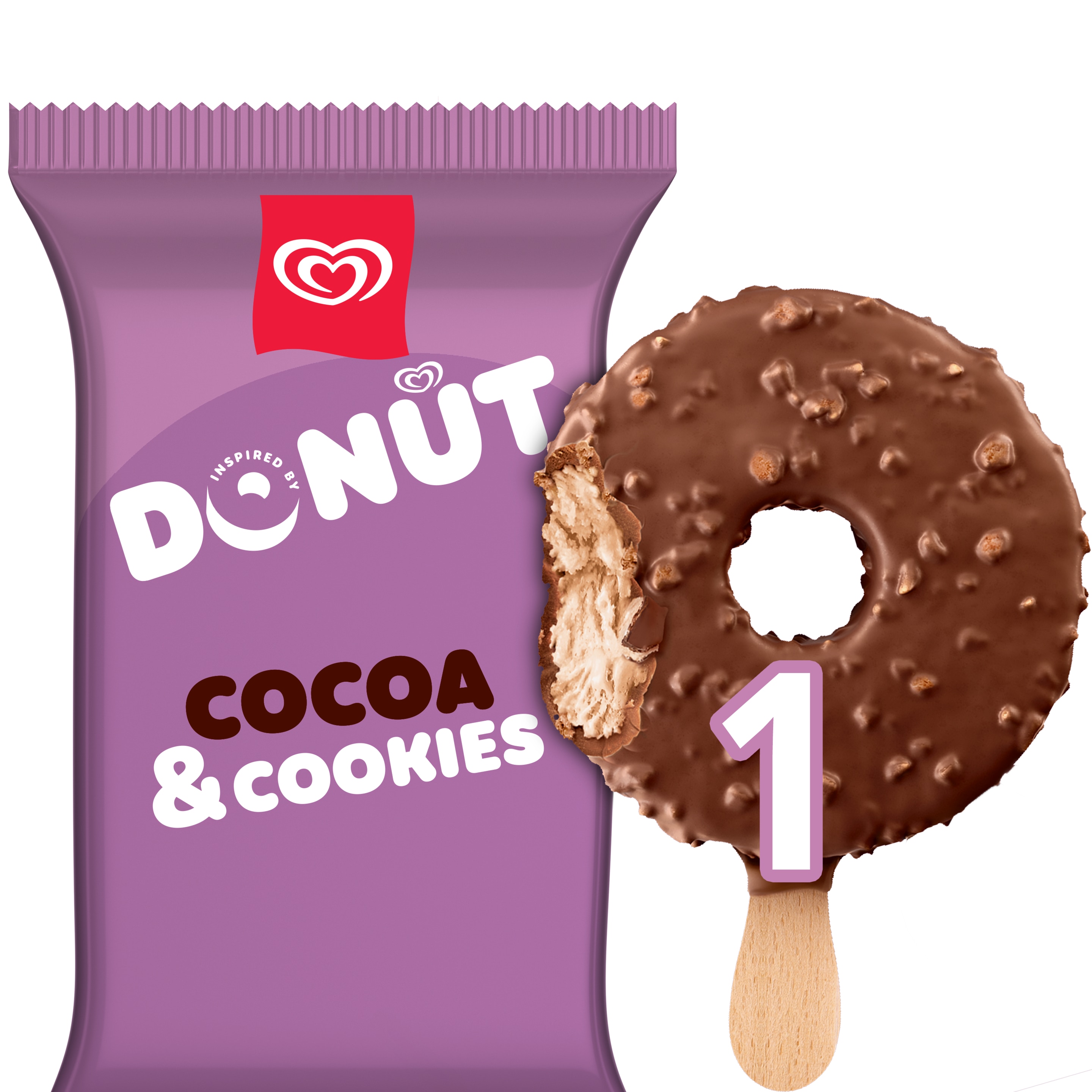 Ingman Donut Cocoa & Cookies packshot