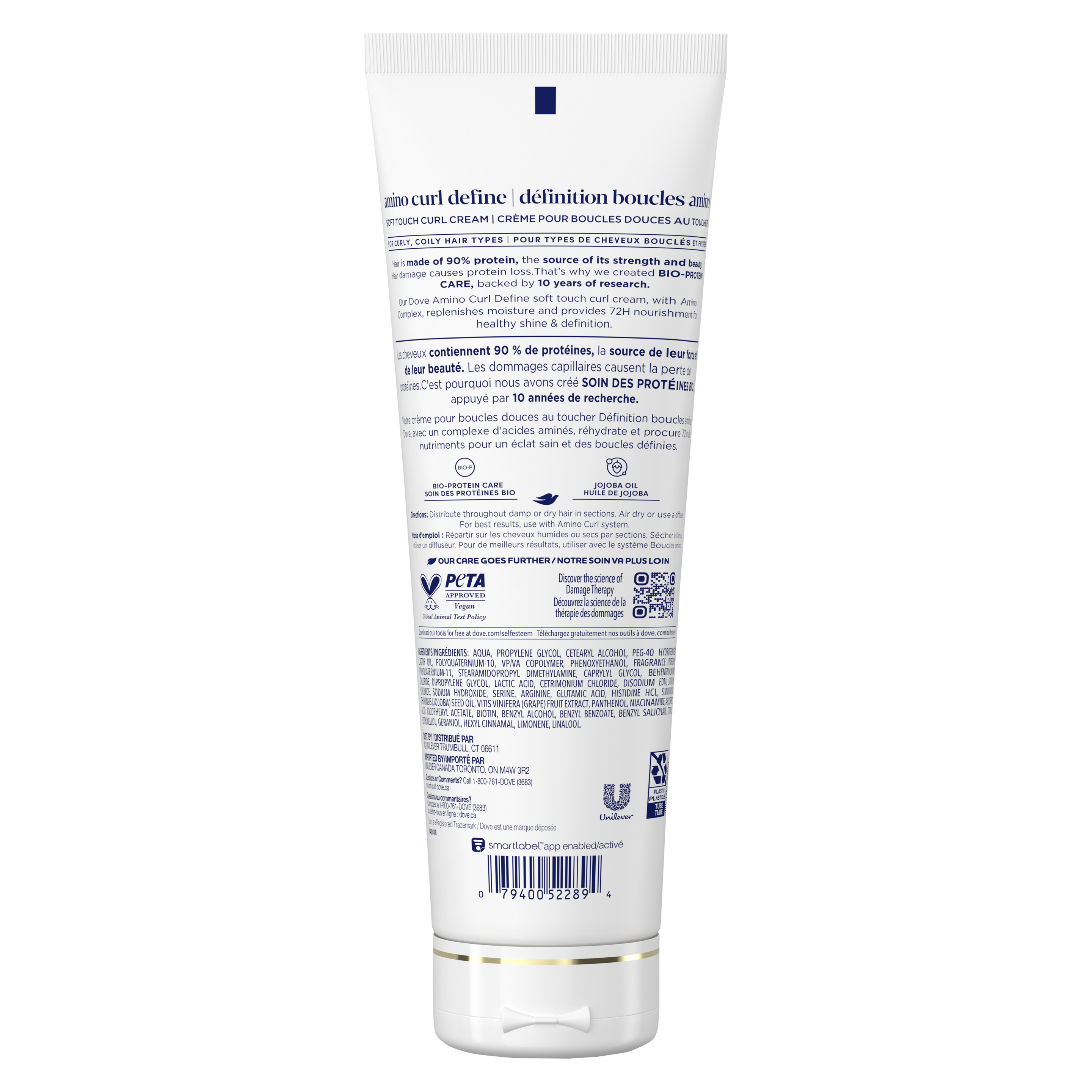 Dove Damage Therapy Amino Curl Define Soft Touch Curl Cream