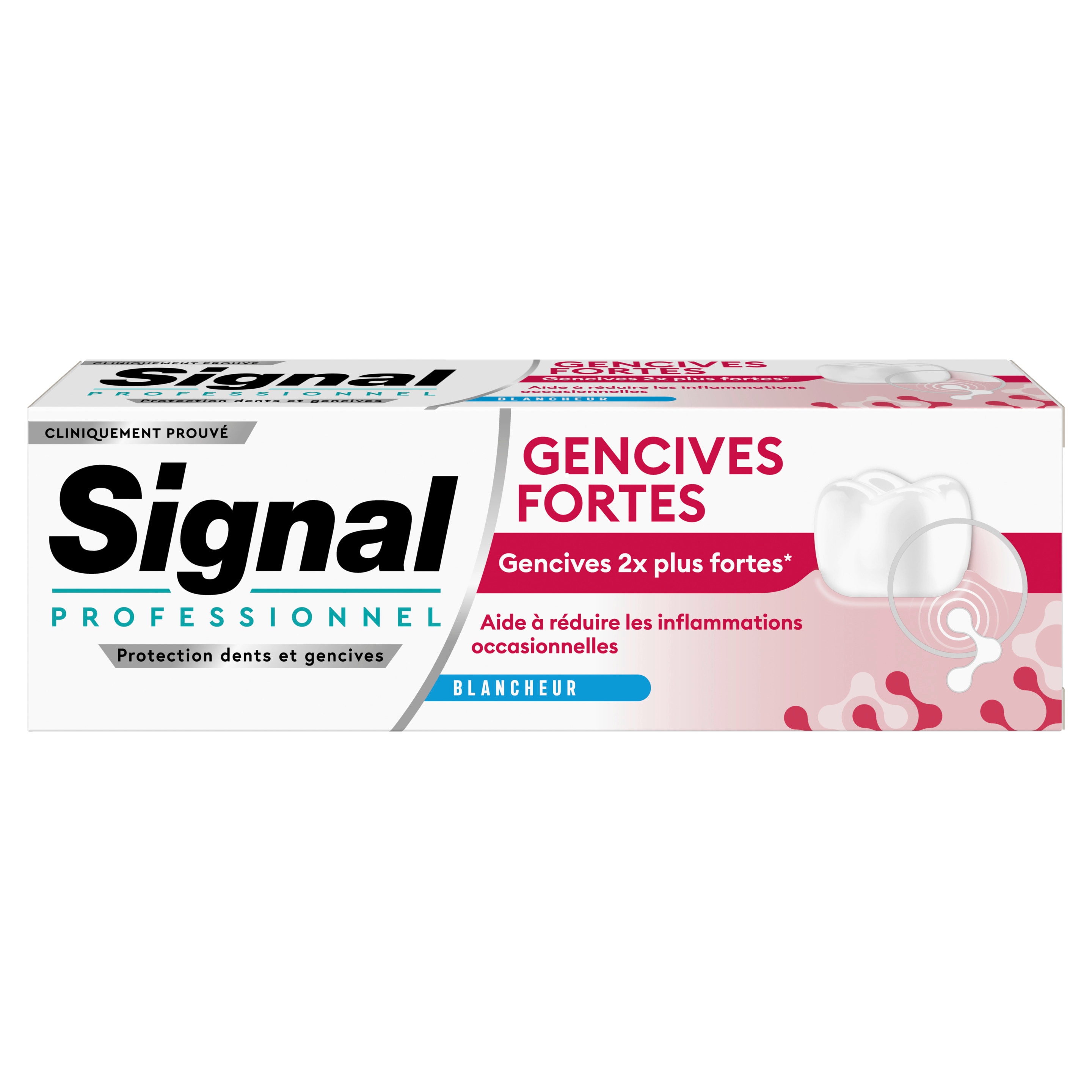 Signal Professionnel Dentifrice Gencives Fortes Blancheur