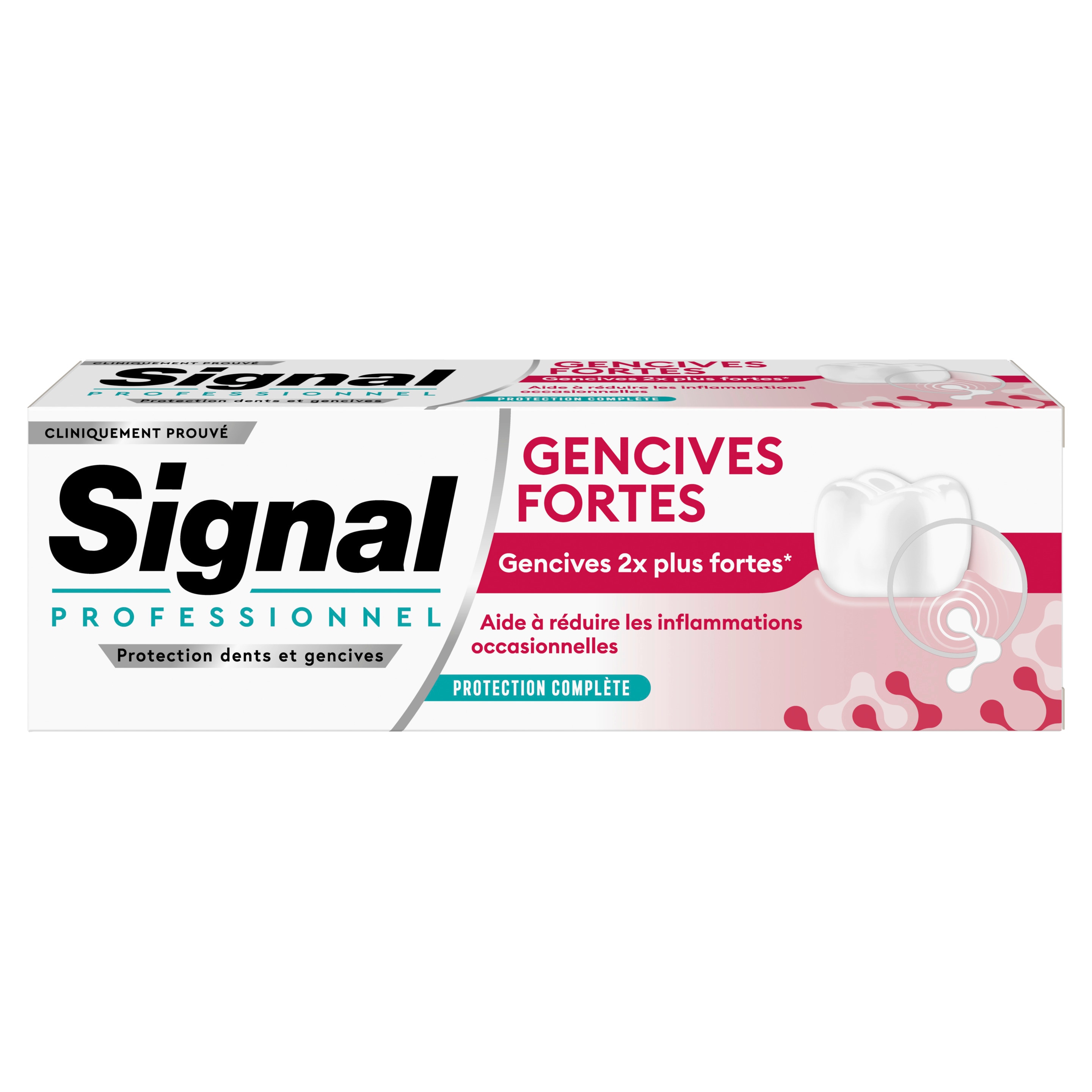 Signal Professionnel Dentifrice Gencives Fortes Protection Complète