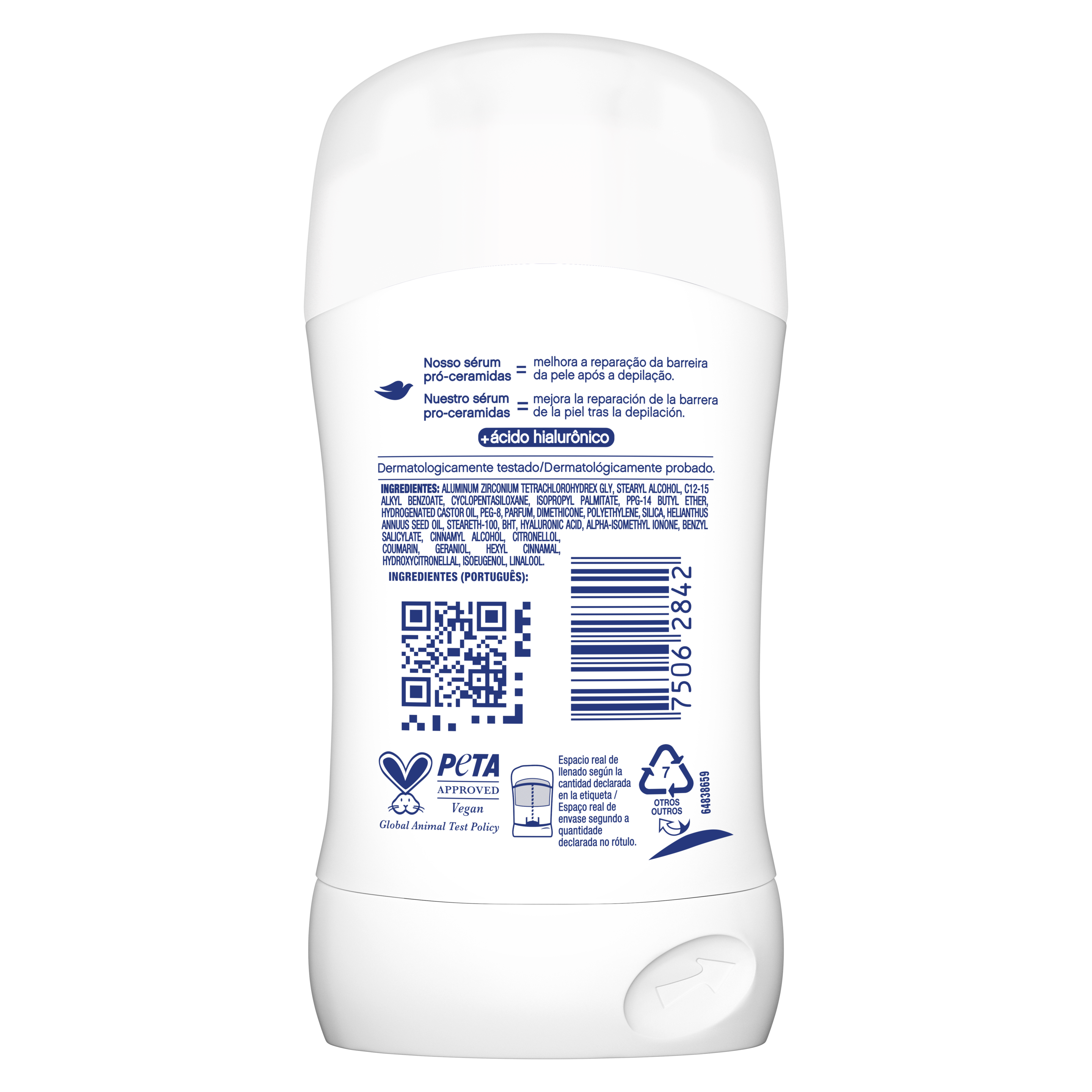 Desodorante Antitranspirante Stick Invisible Dry