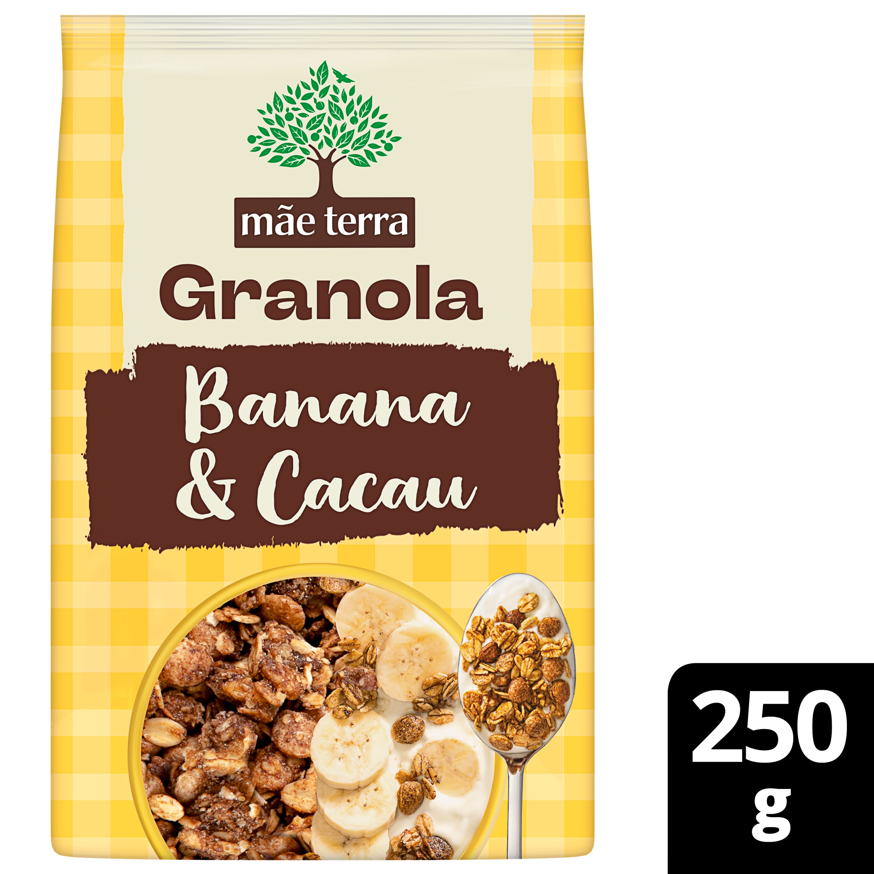 Granola Banana e Cacau