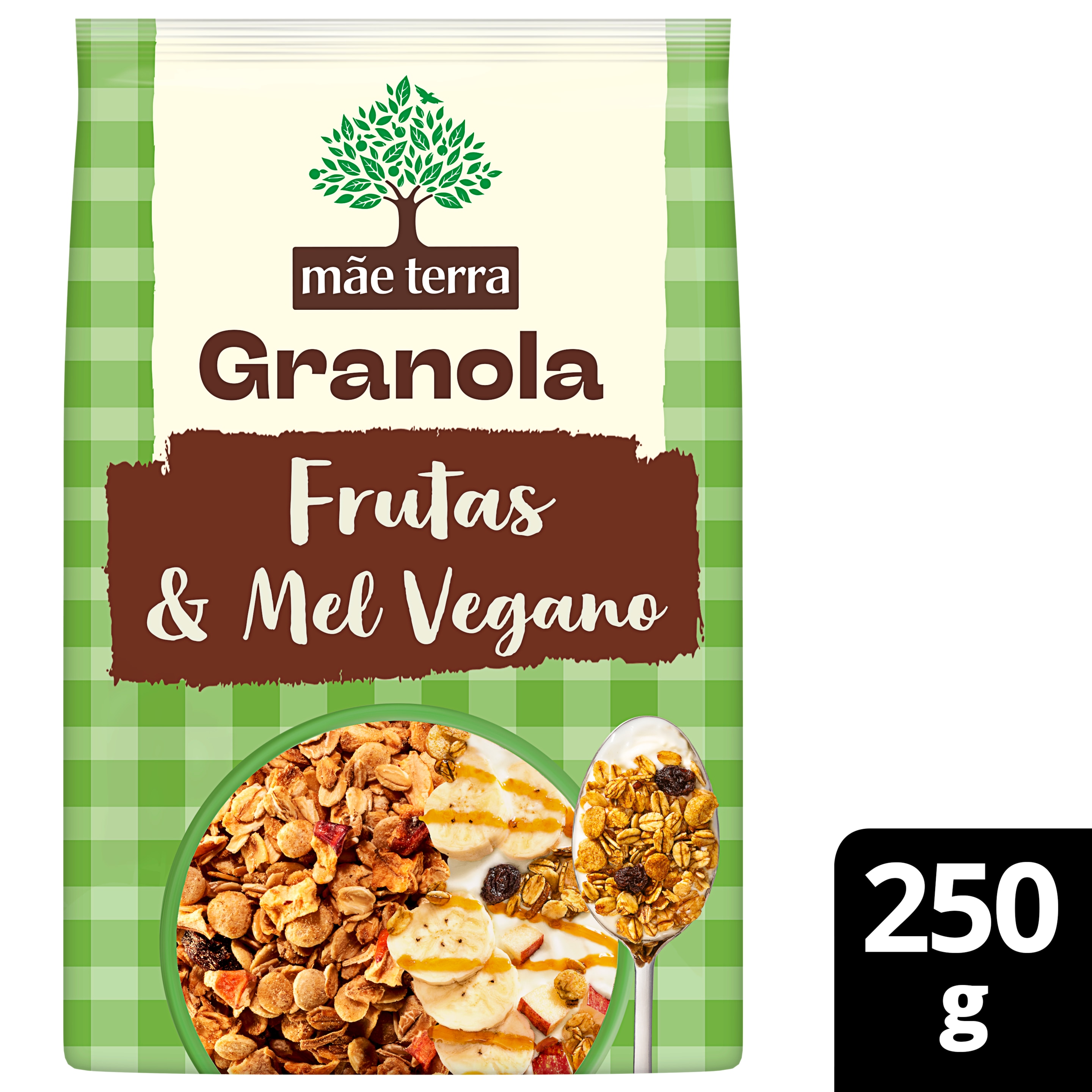 Granola Frutas e Mel Vegano