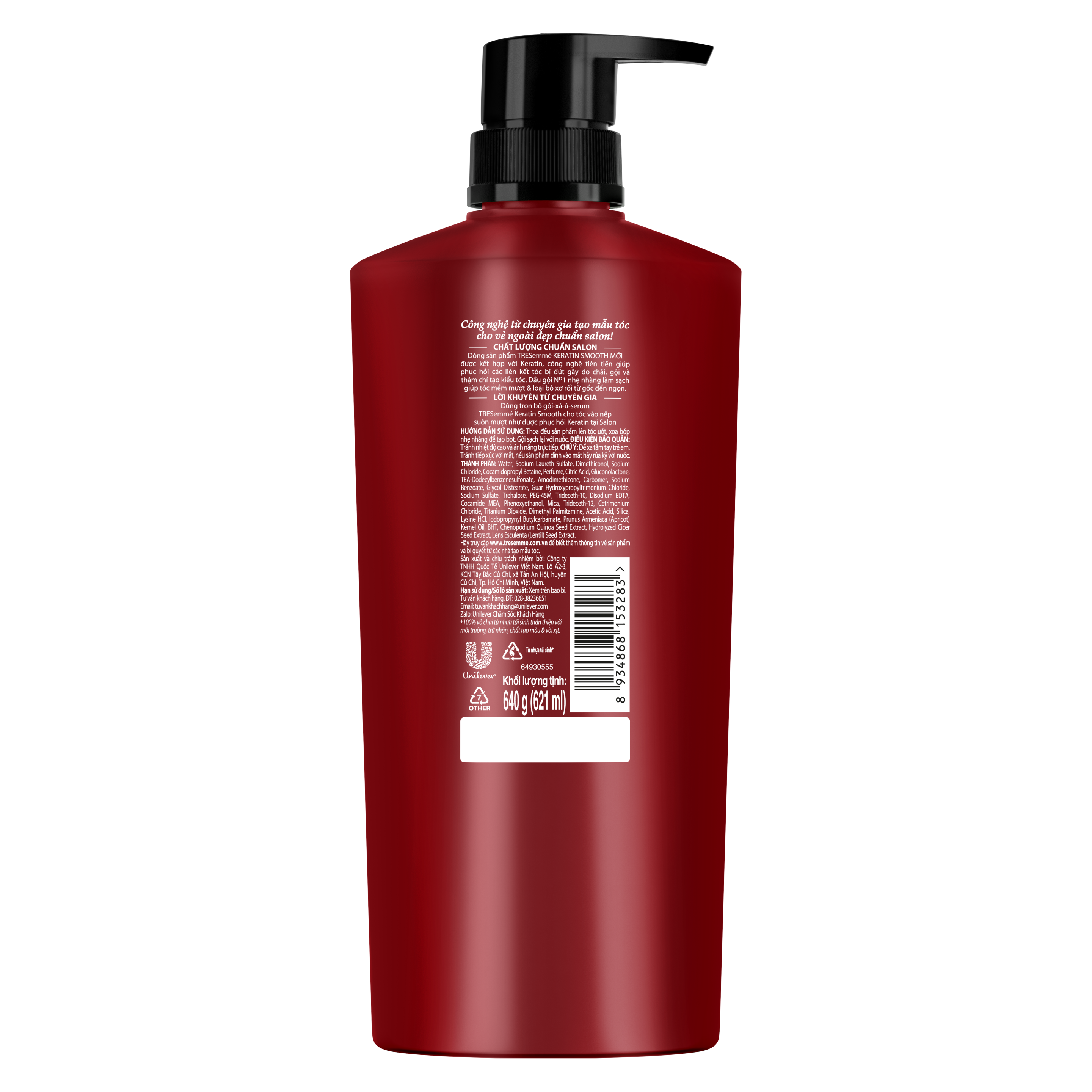 N°1 Dầu gội Keratin Smooth KeratinBond+ packshot