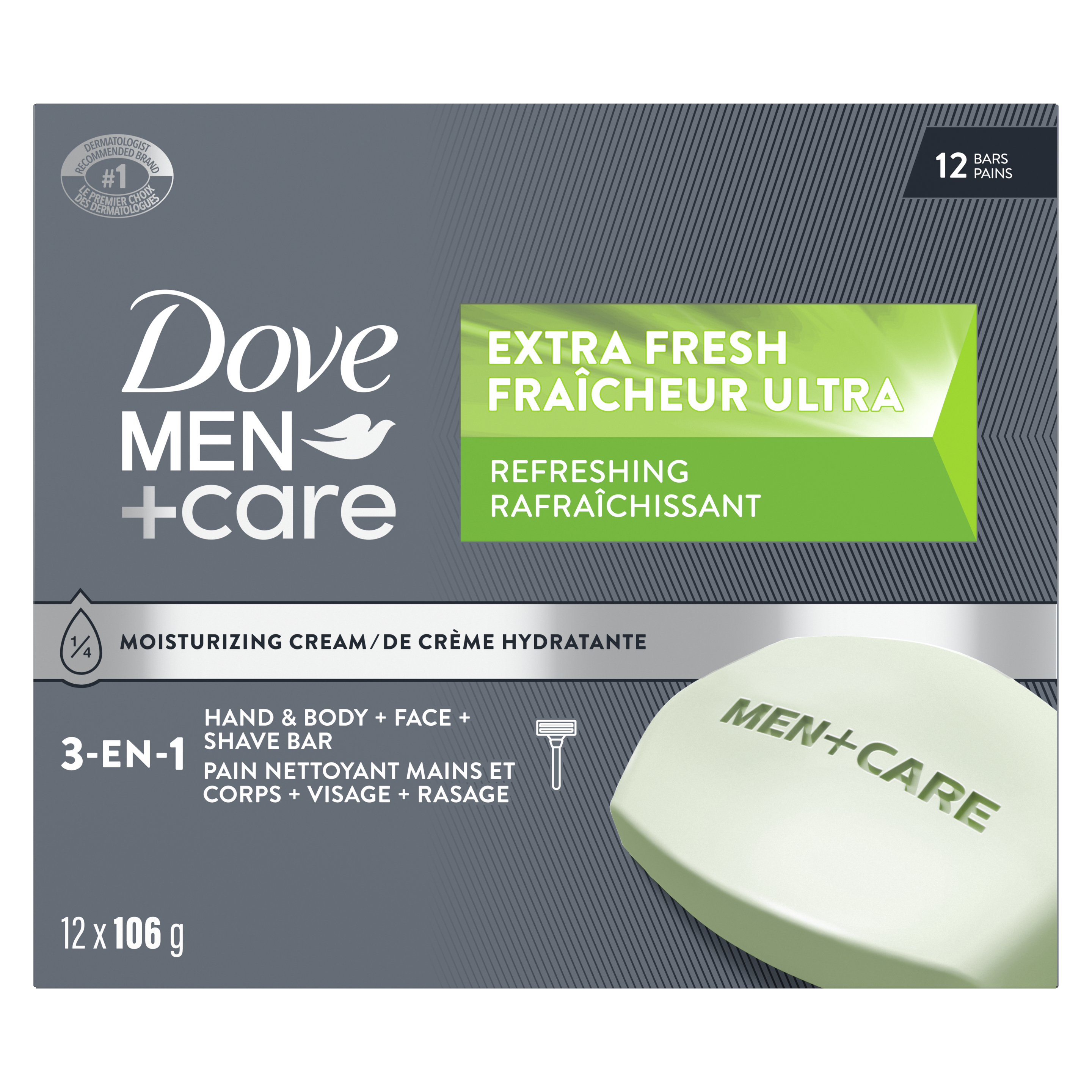 Dove Men+Care Extra Fresh Body and Face Bar