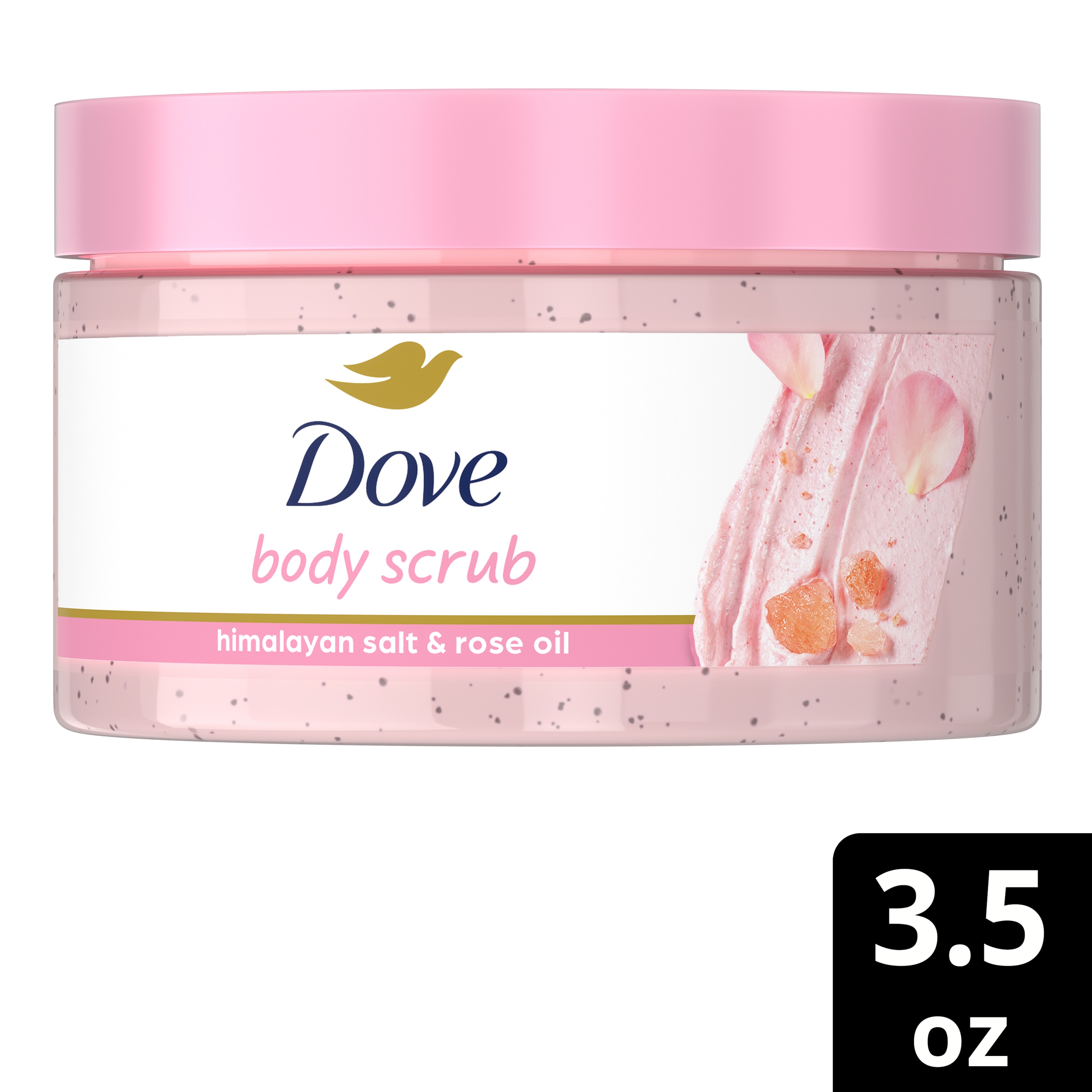 Dove Himalayan Salt & Rose Oil Body Scrub
