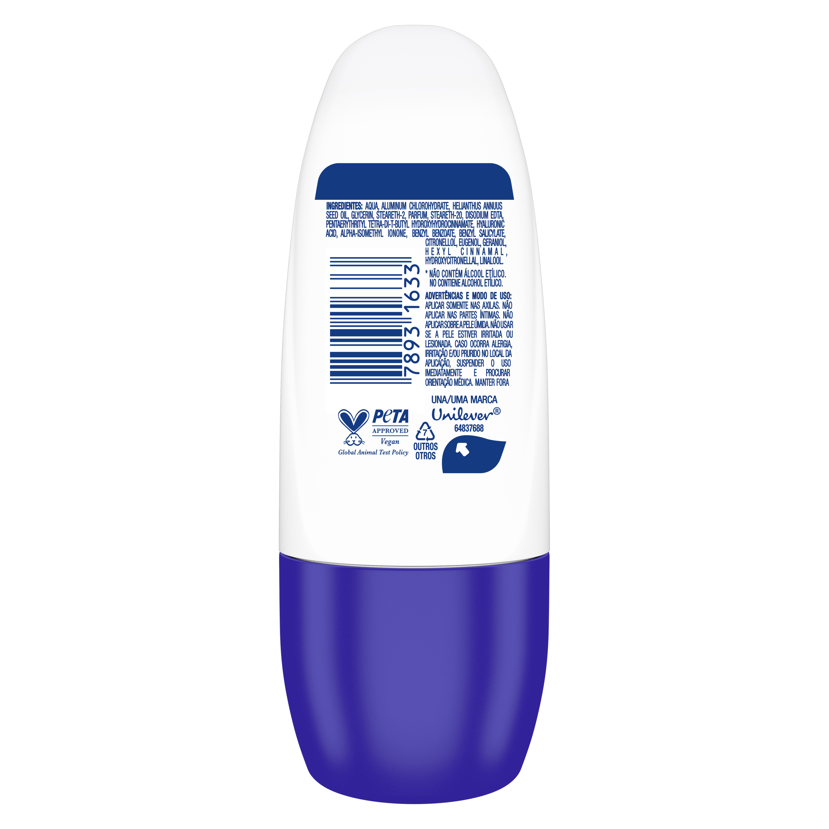 Desodorante Antitranspirante Dove Roll-On Original