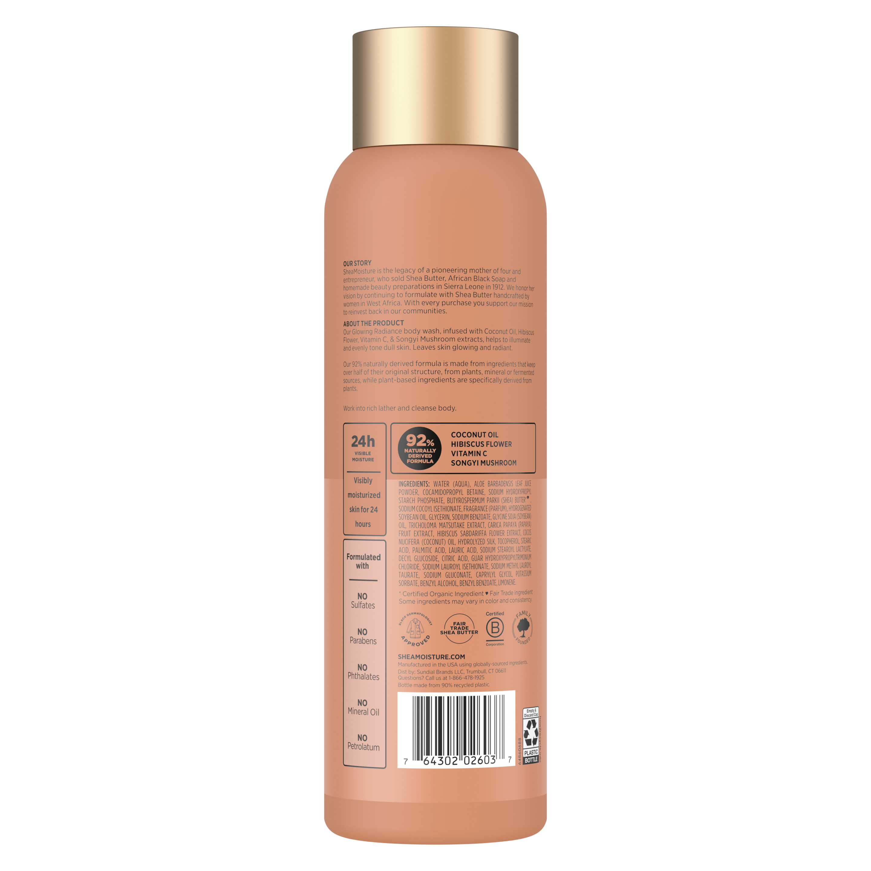 Coconut & Hibiscus Glowing Radiance Body Wash