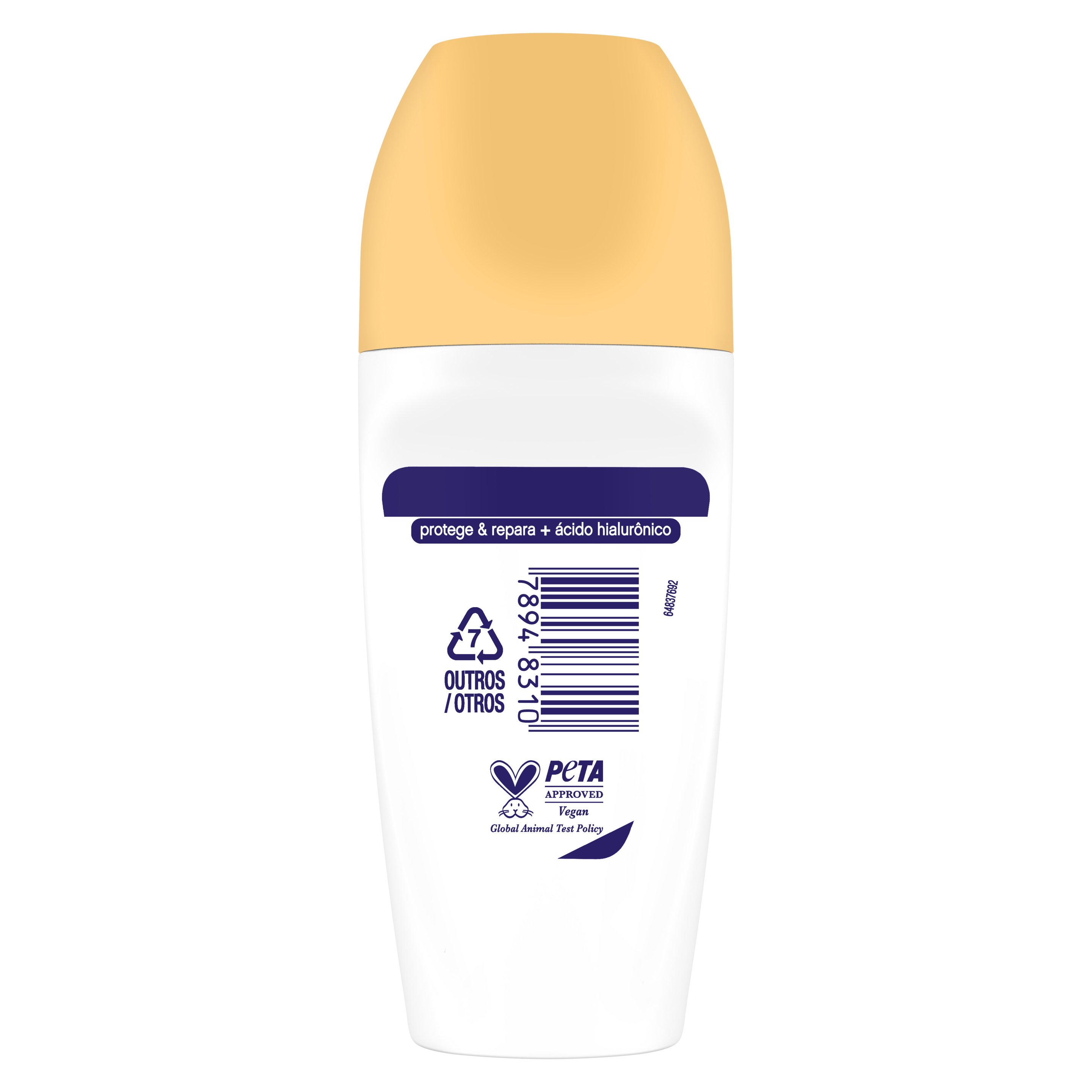 Desodorante Antitranspirante Roll-On Dove Fresh Care Pêssego e Leite
