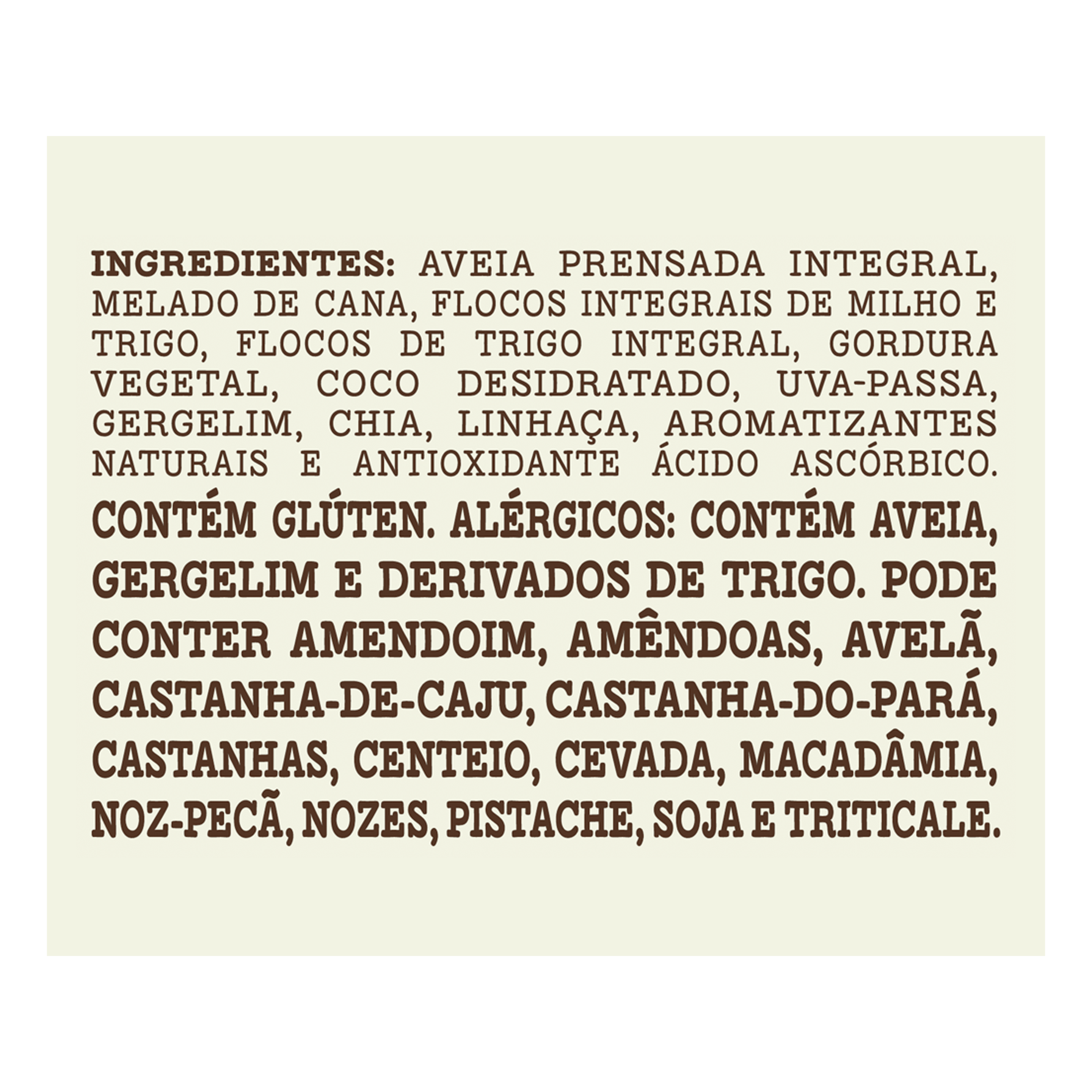 Granola Frutas e Mel Vegano