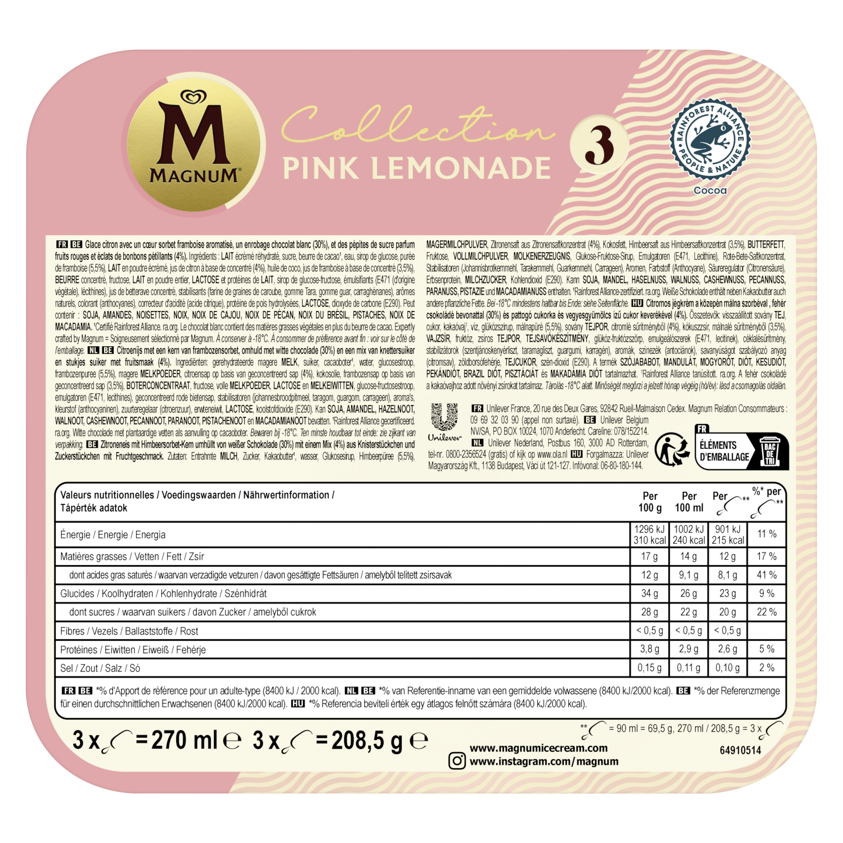 Magnum Bâtonnet Euphoria