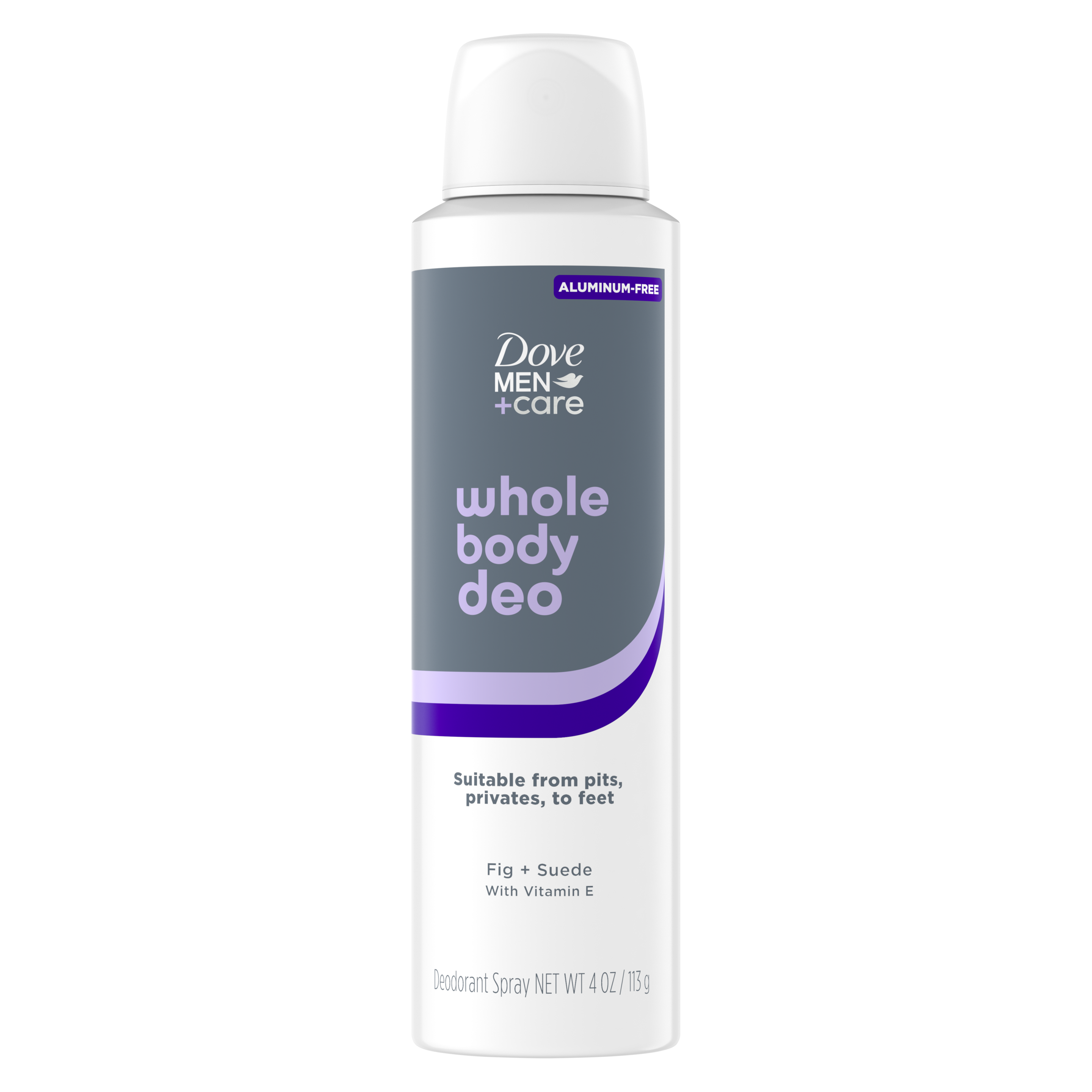 Dove Men+CareFig + Suede Whole Body Deo Deodorant Spray