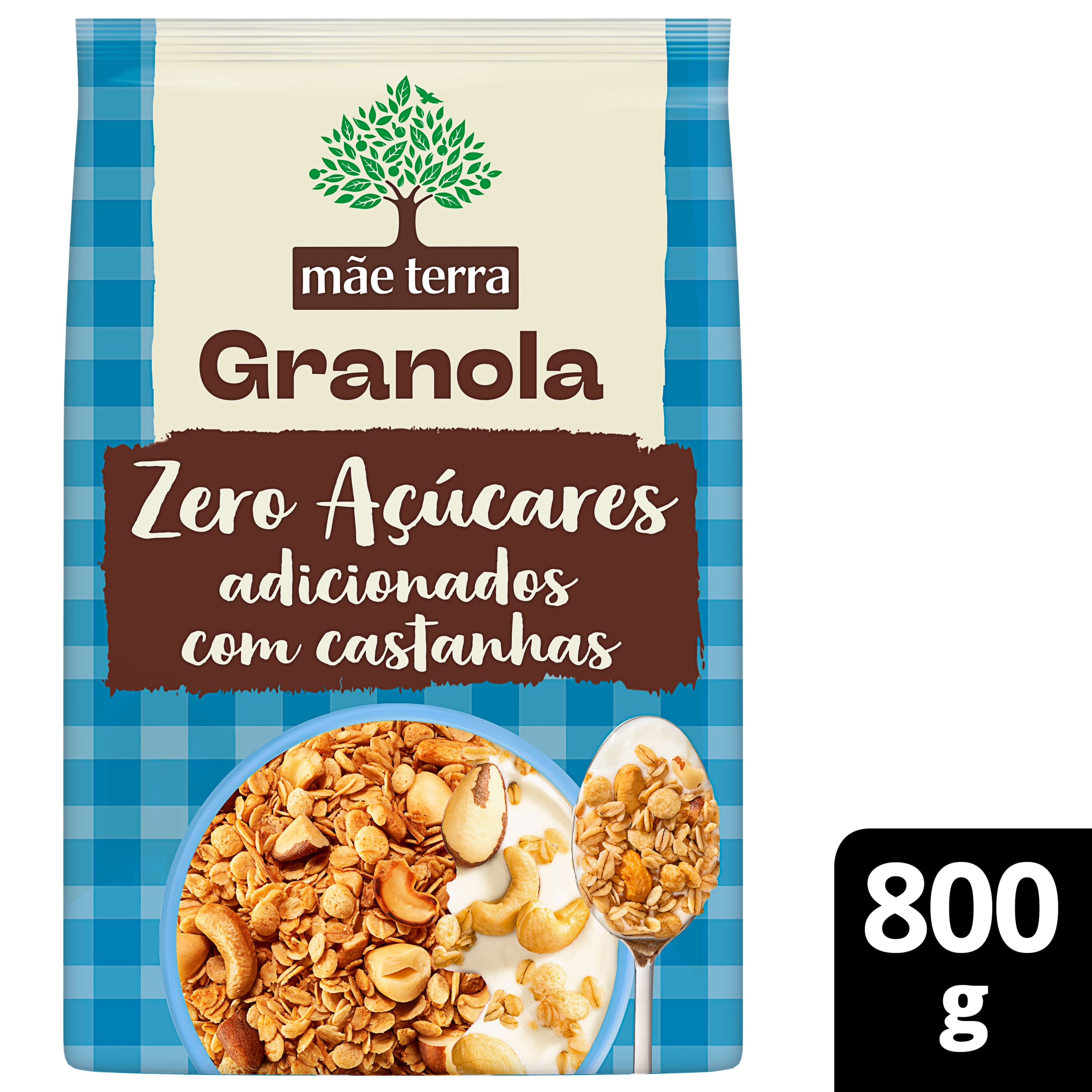 Granola Tradicional Zero Açúcares 800g packshot