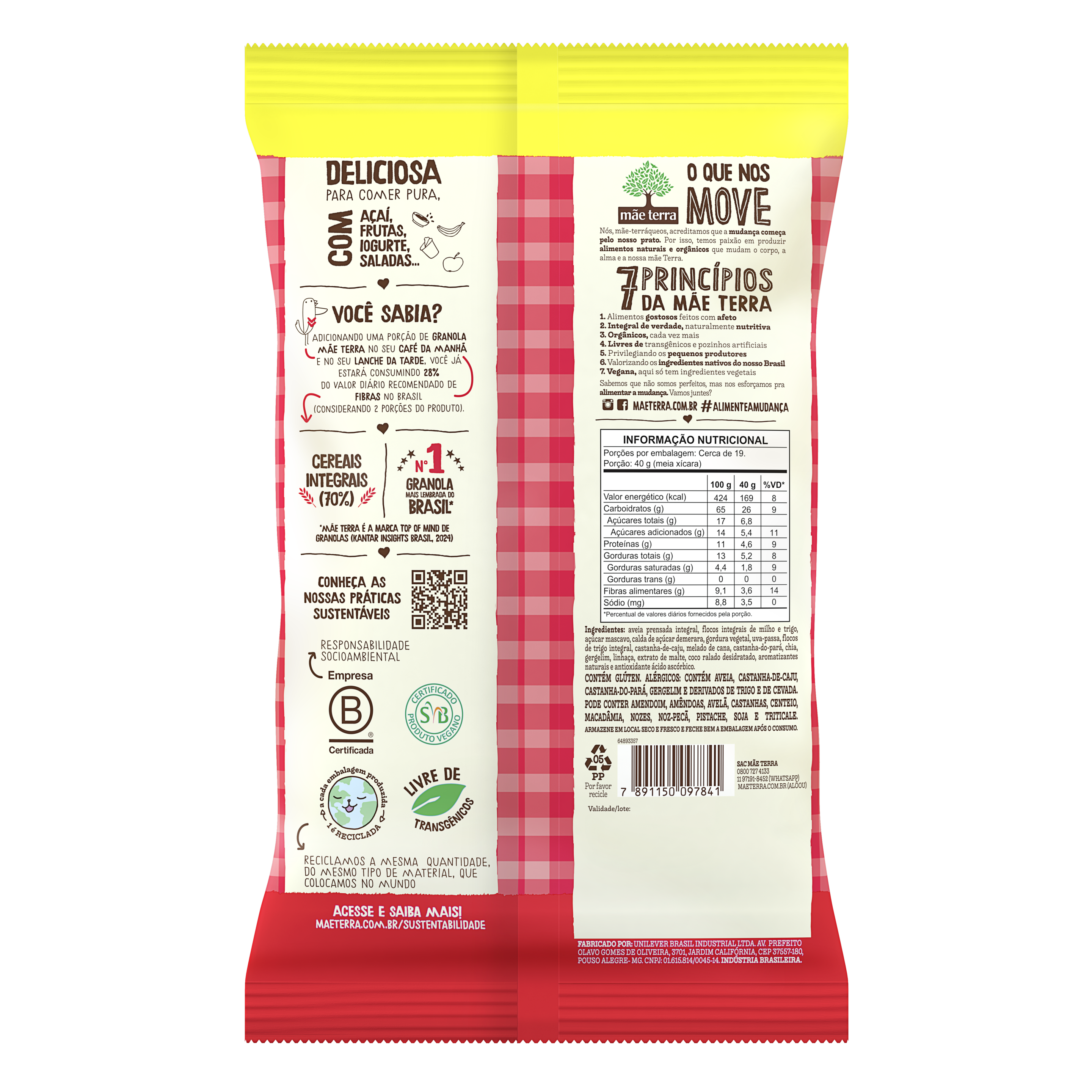 Granola Tradicional com Castanhas Brasileiras