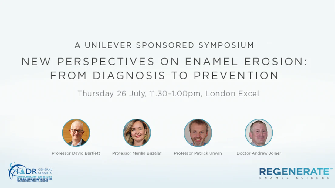  IADR 2018, LONDON UNILEVER SPONSORED SYMPOSIUM