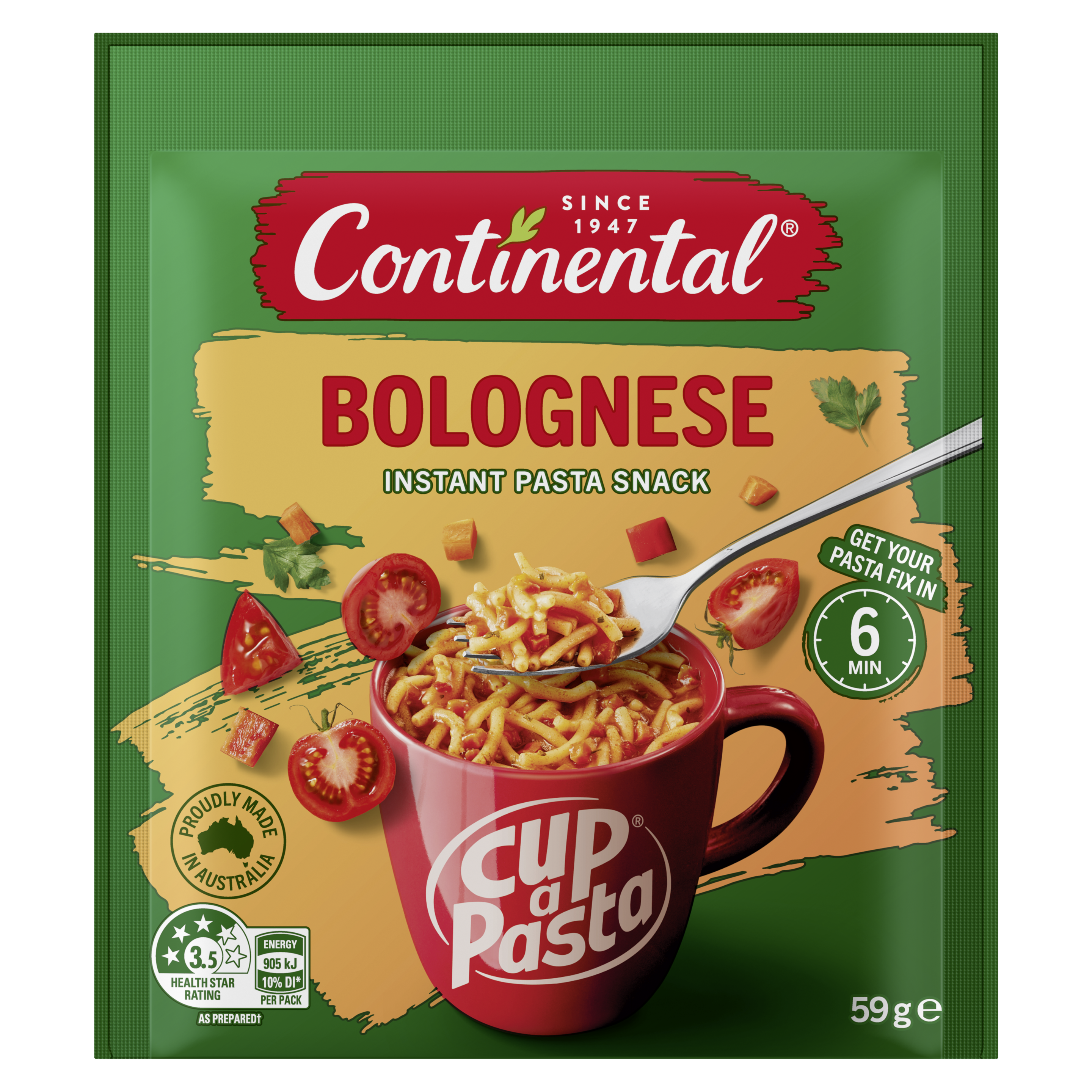 Cup A Pasta Bolognese packshot