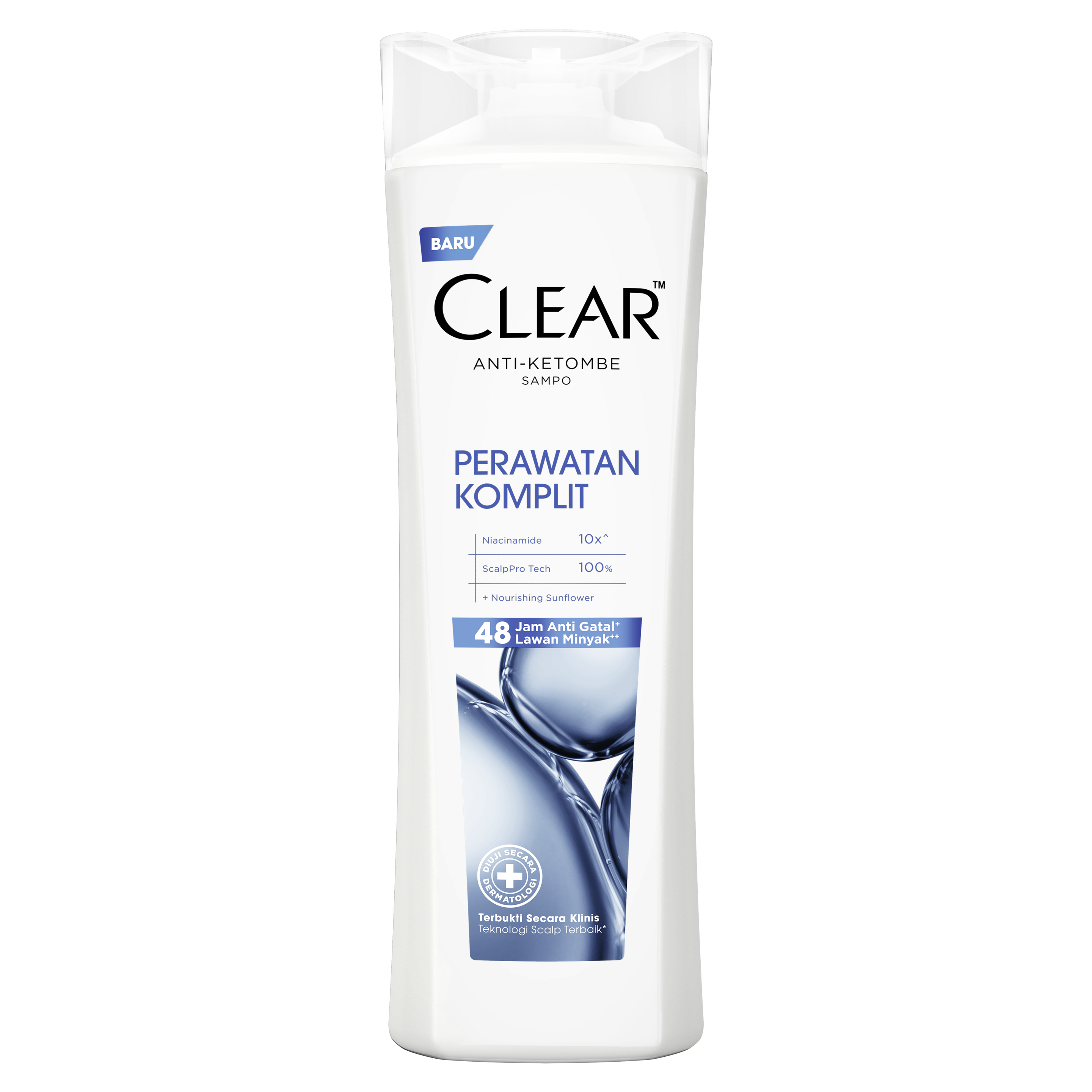 CLEAR Perawatan Komplit - Sampo Anti Ketombe & Gatal 300ml