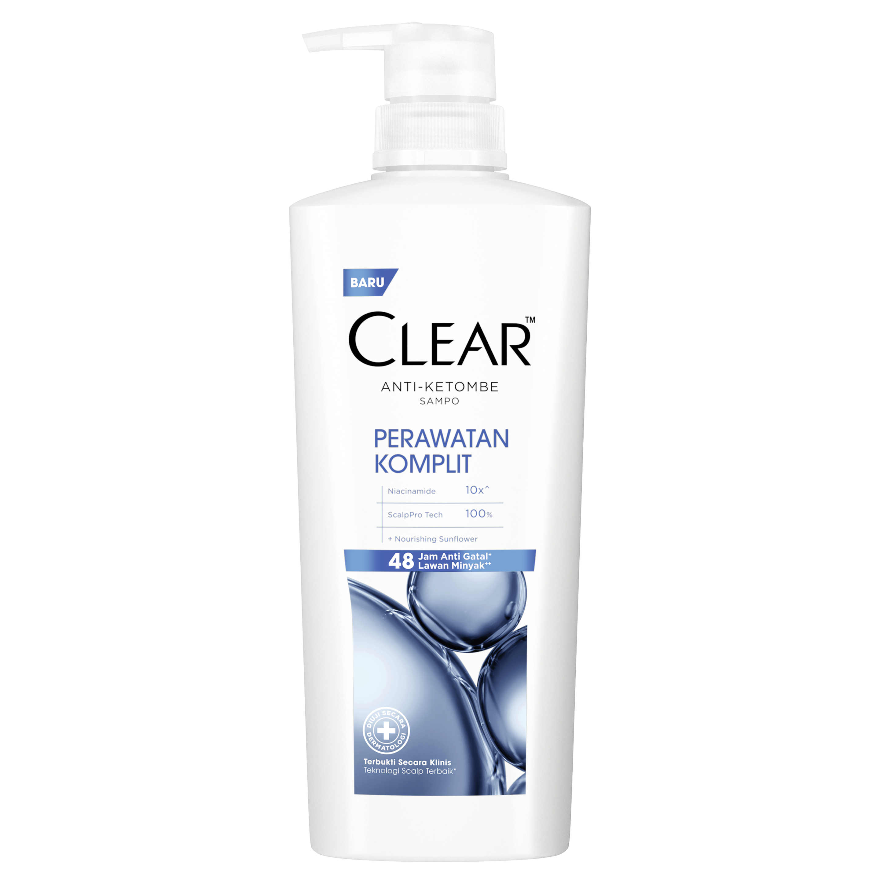 CLEAR Perawatan Komplit - Sampo Anti Ketombe & Gatal 450ml