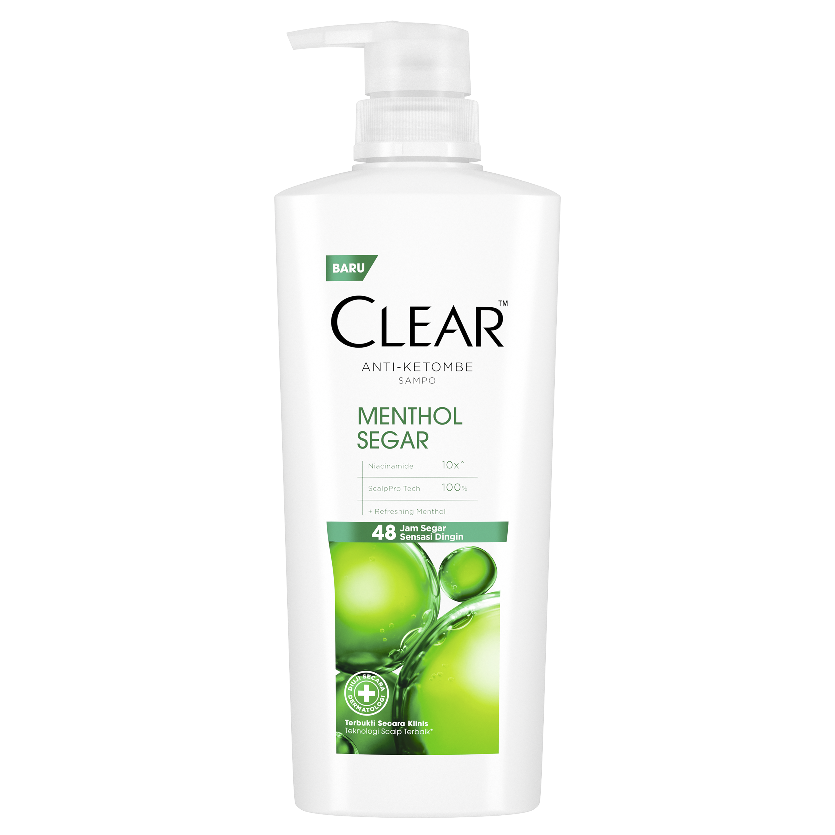 Sampo CLEAR Menthol Segar 450ml