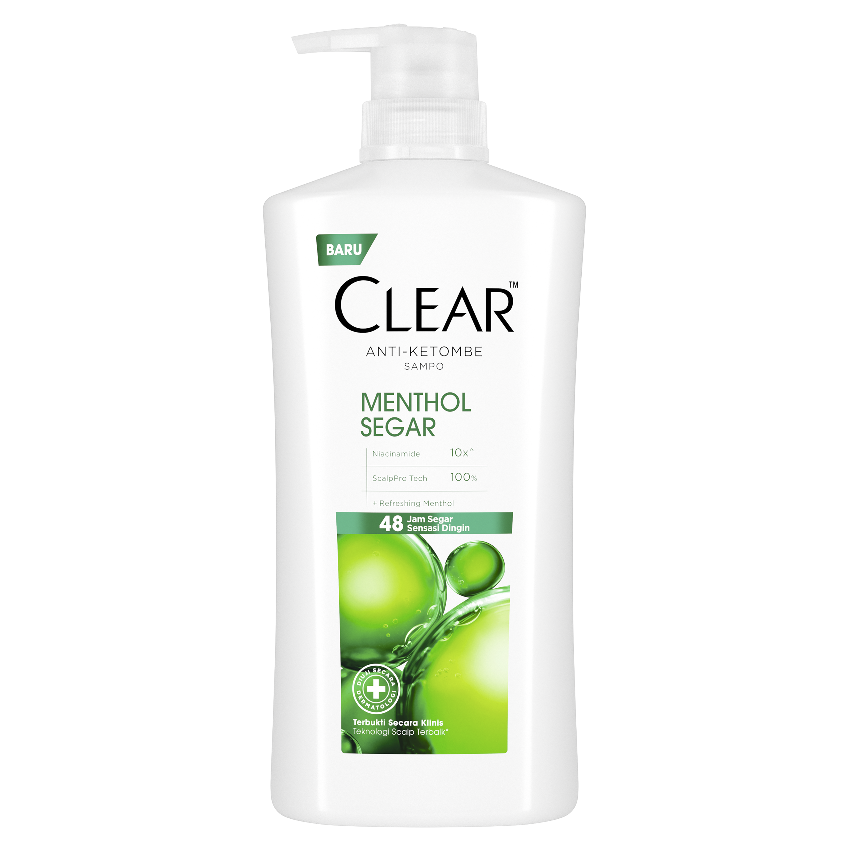 Sampo CLEAR Menthol Segar 660ml