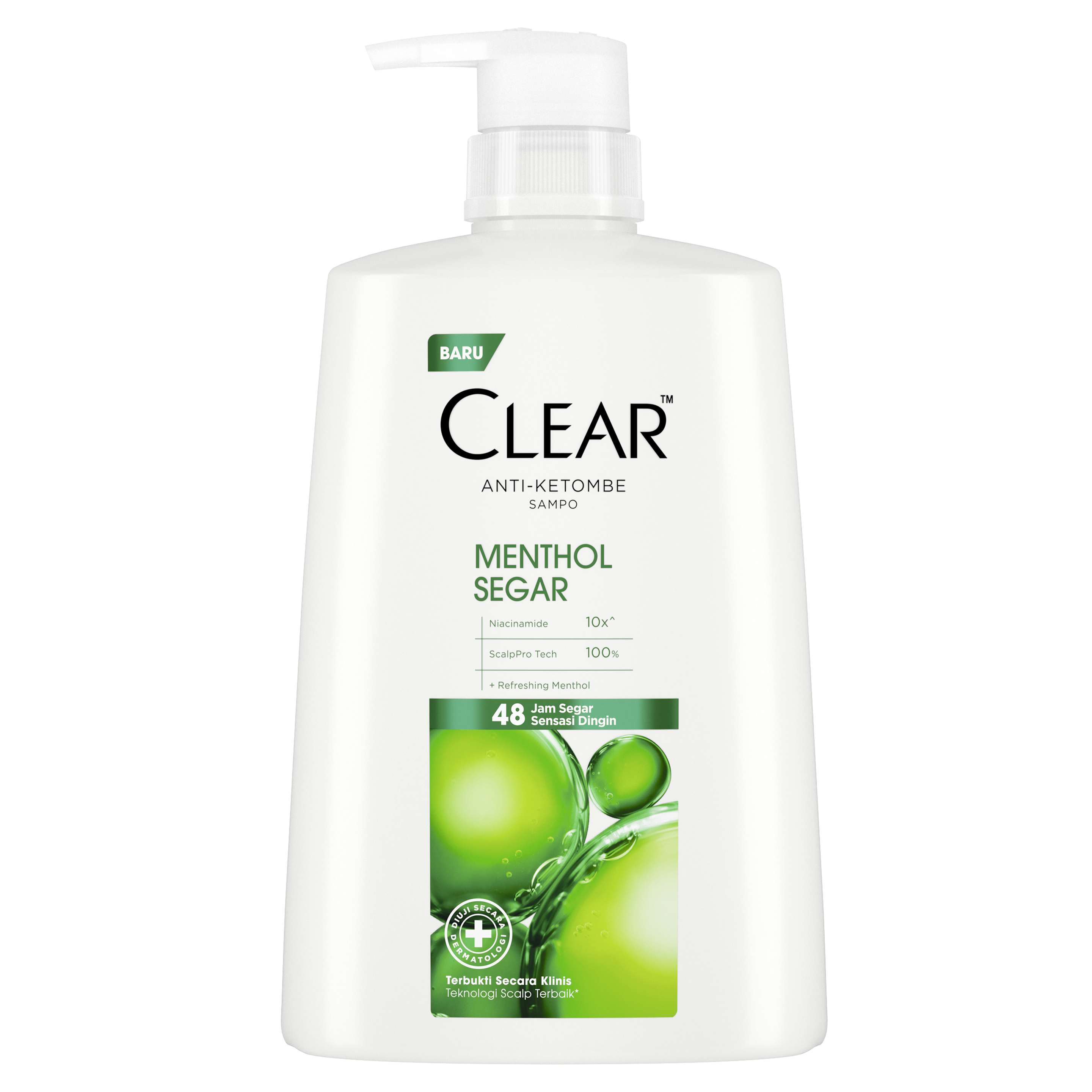 Sampo CLEAR Menthol Segar 1200ml