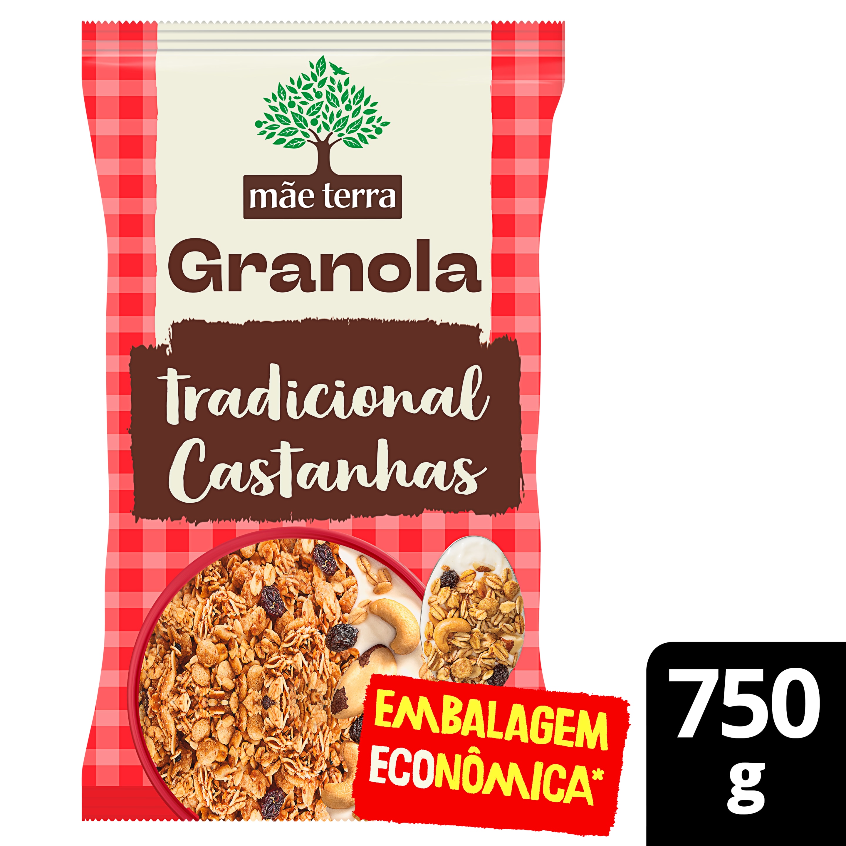 Granola Tradicional com Castanhas Brasileiras