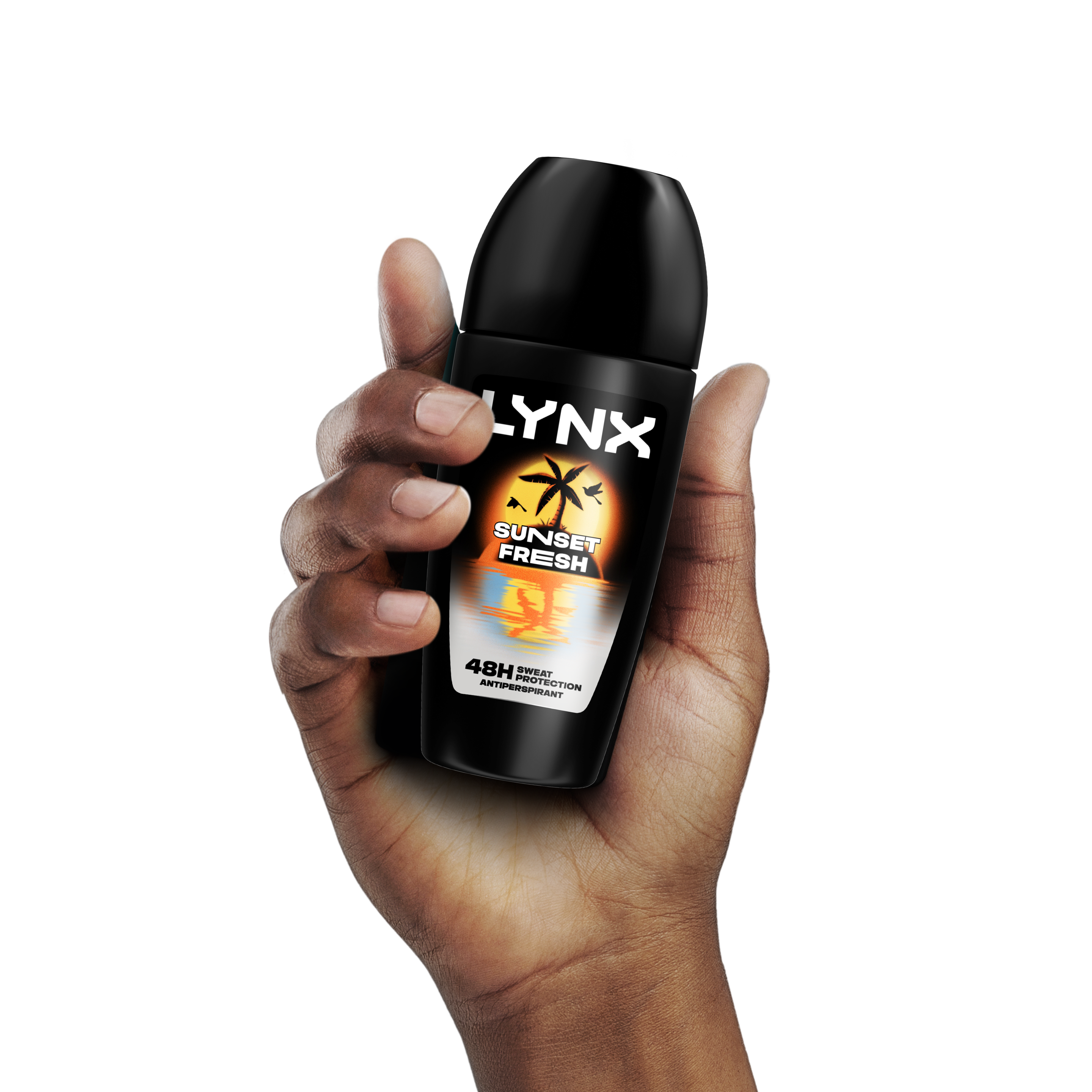 Lynx Roll on in a persons hand 