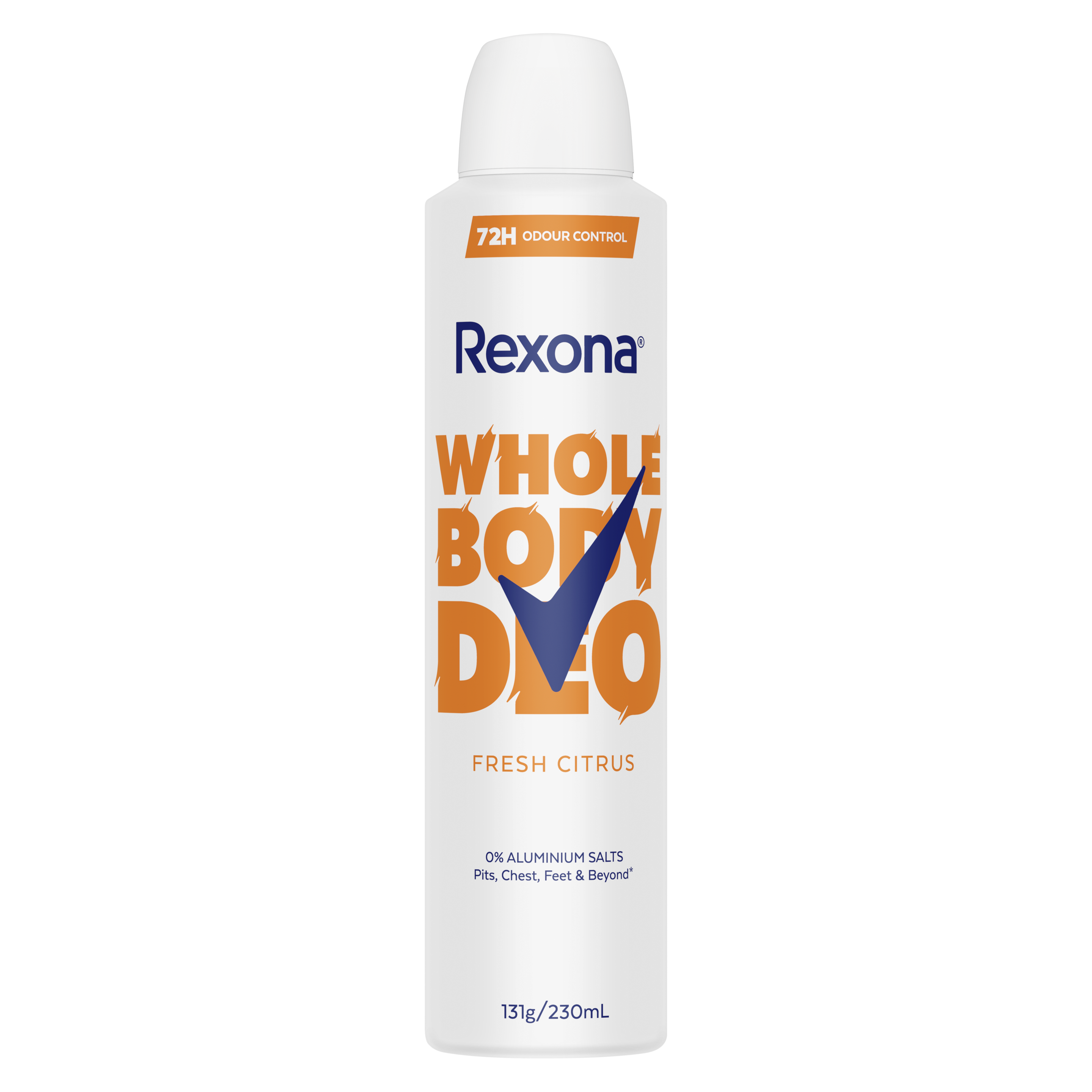 Rexona Women's Fresh Citrus Whole Body Deodorant Aerosol 230mL