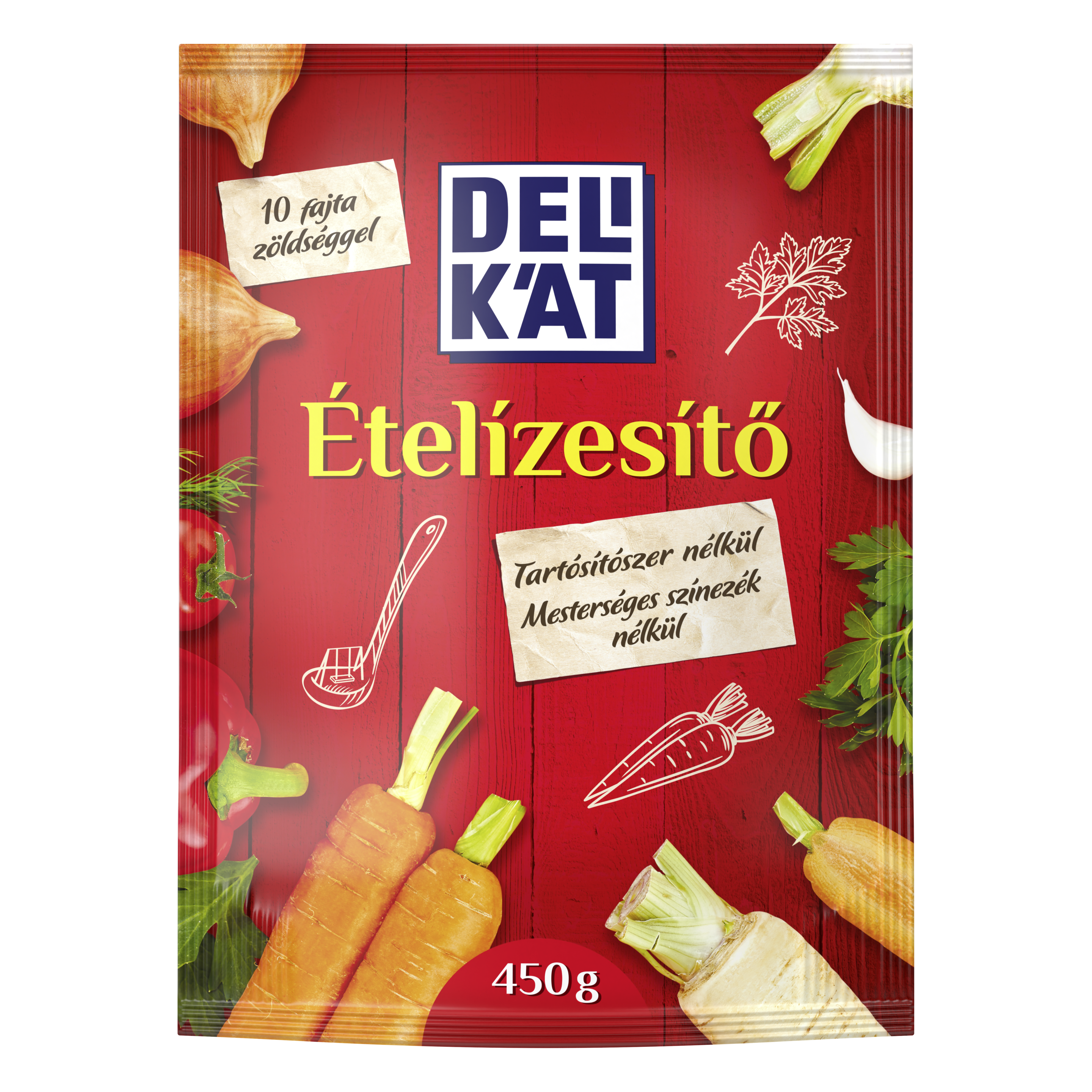 Delikát Ételízesítő 450g packshot