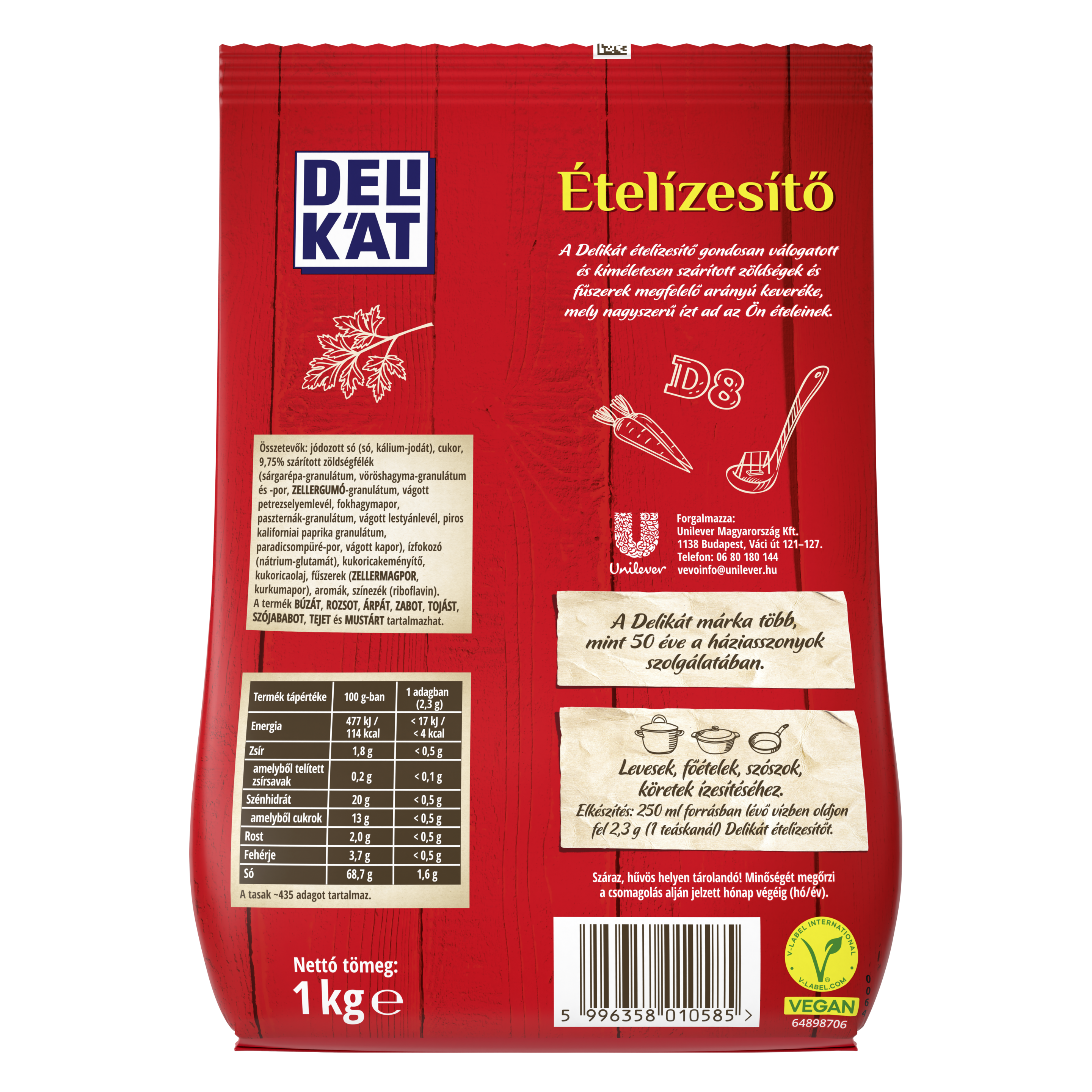 Delikát Ételízesítő 1kg