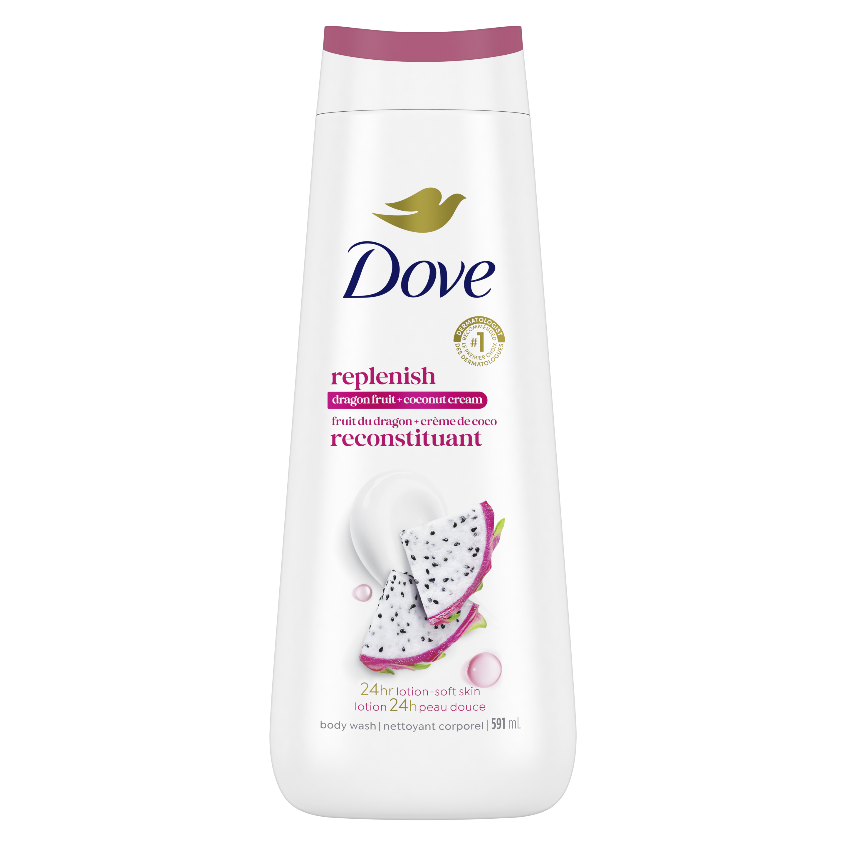Dove Dragonfruit + Coconut Cream Body Wash packshot