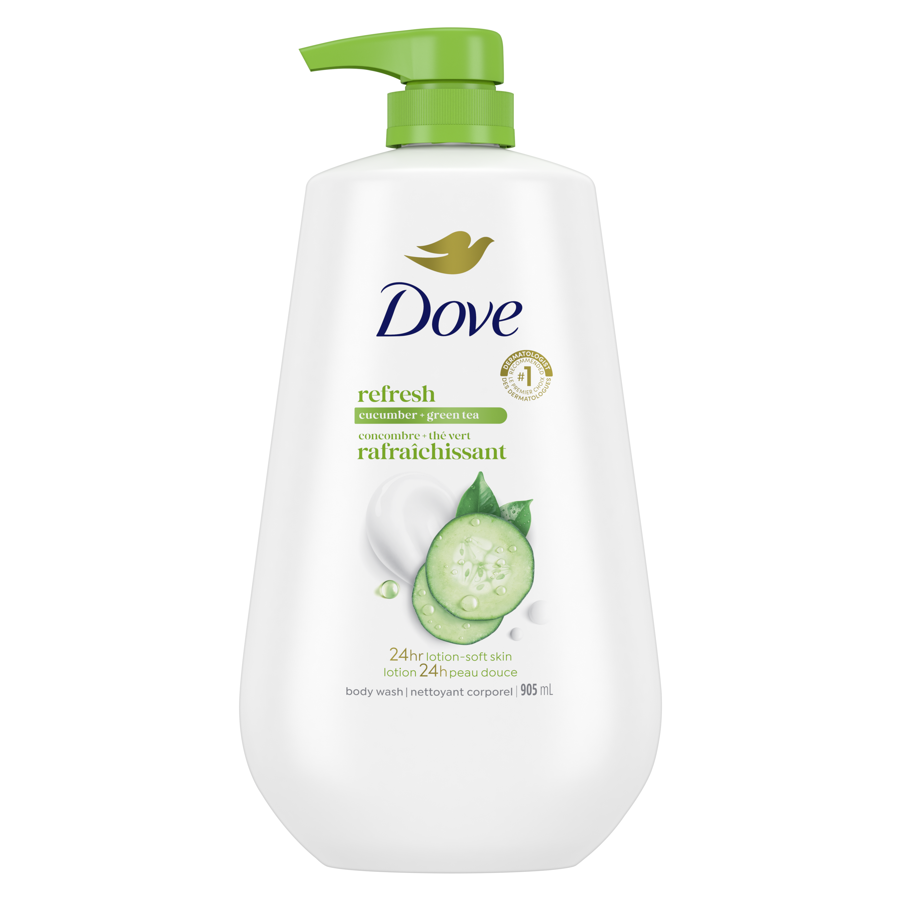 Dove Refreshing Body Wash with Cucumber and Green Tea