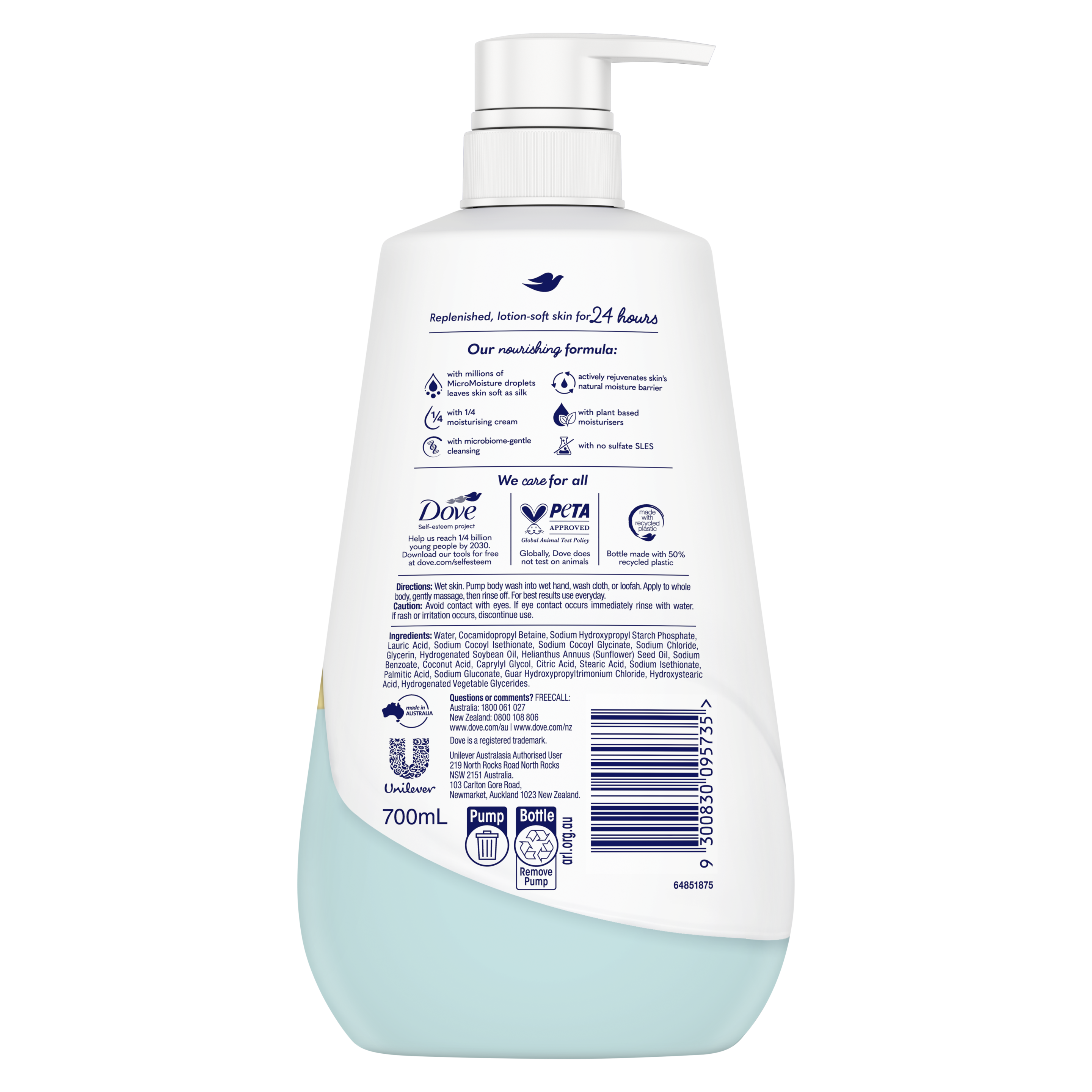 Advanced Care Sensitive Body Wash