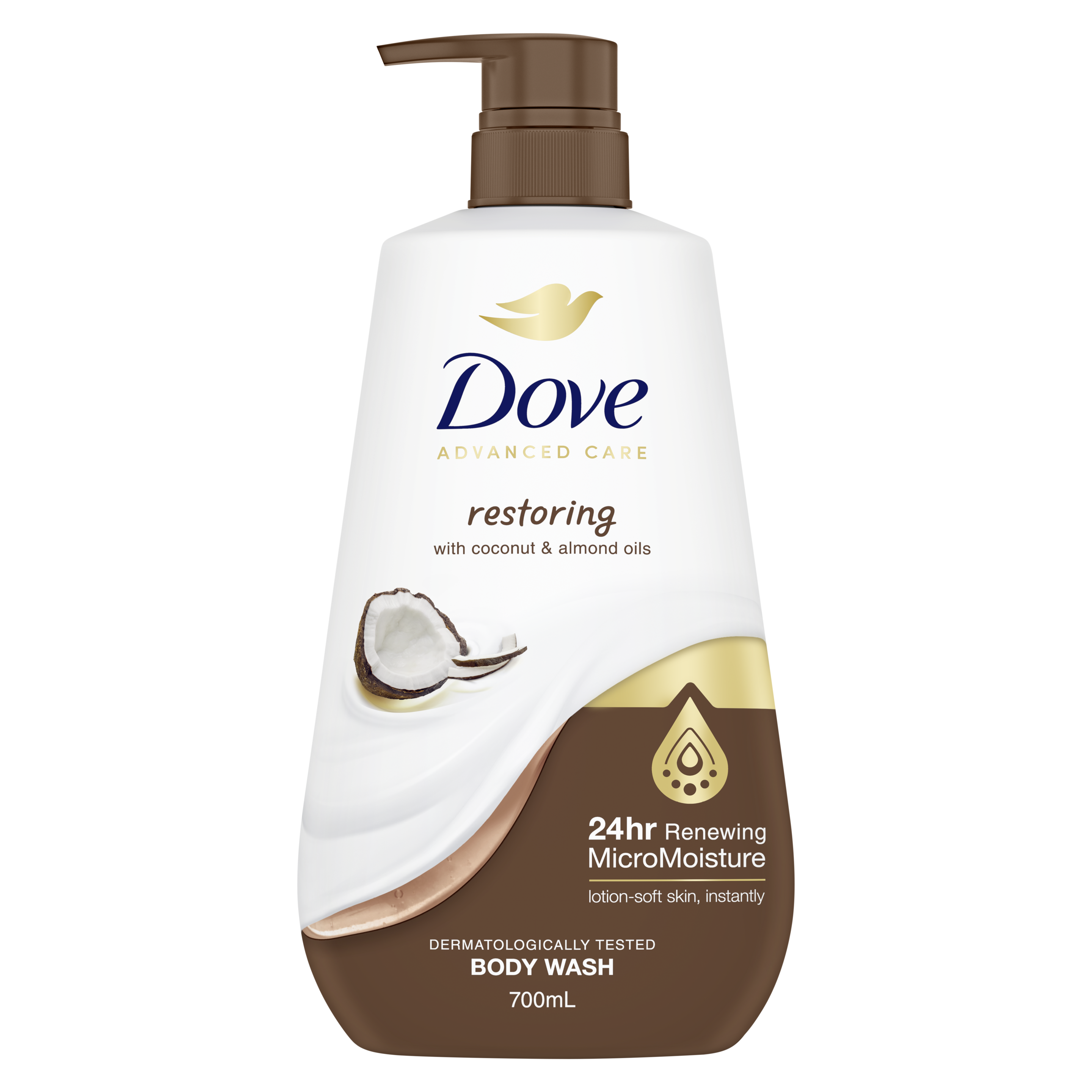 Dove Advanced Care Restoring Body Wash 700ml