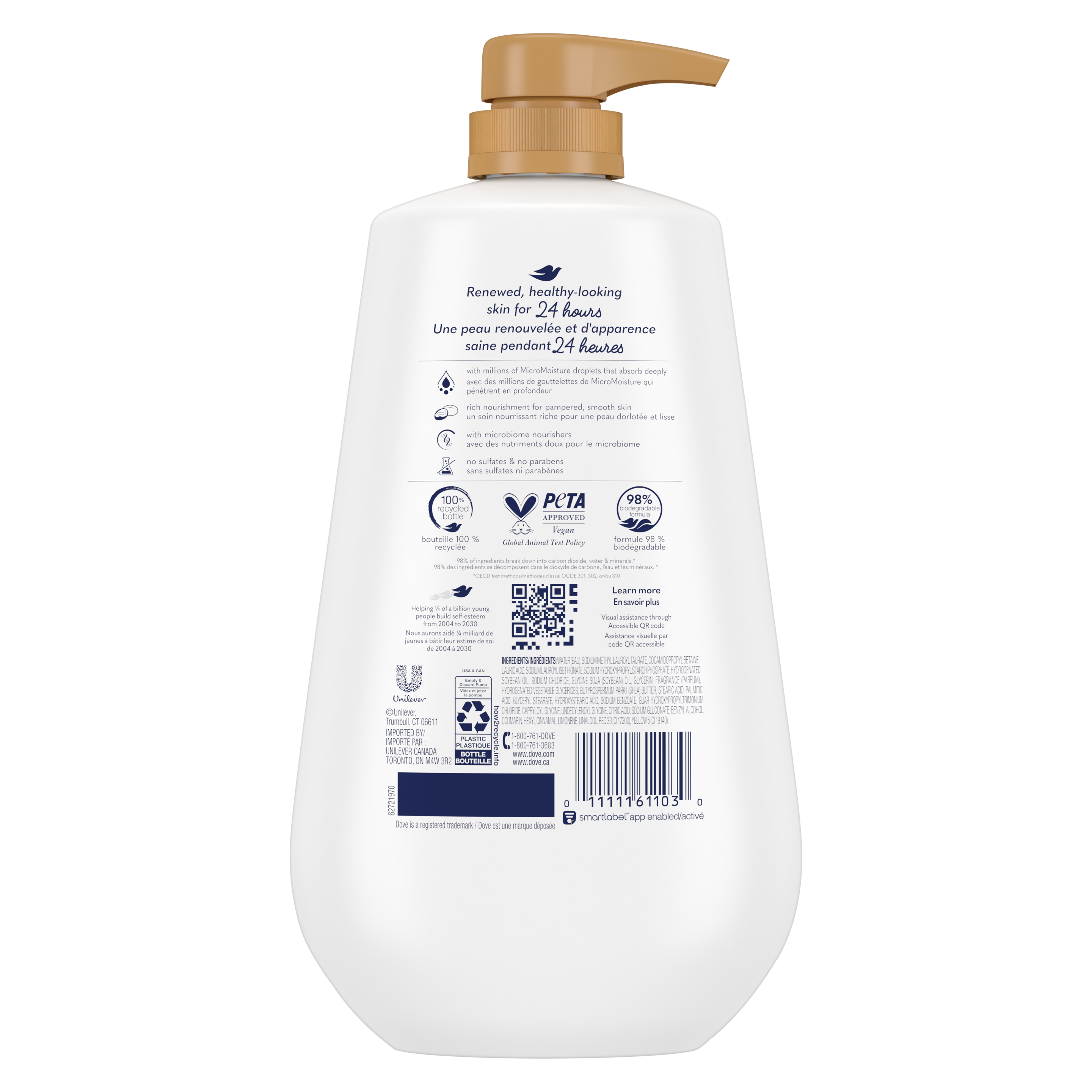Dove Pampering Body Wash with Shea Butter & Warm Vanilla