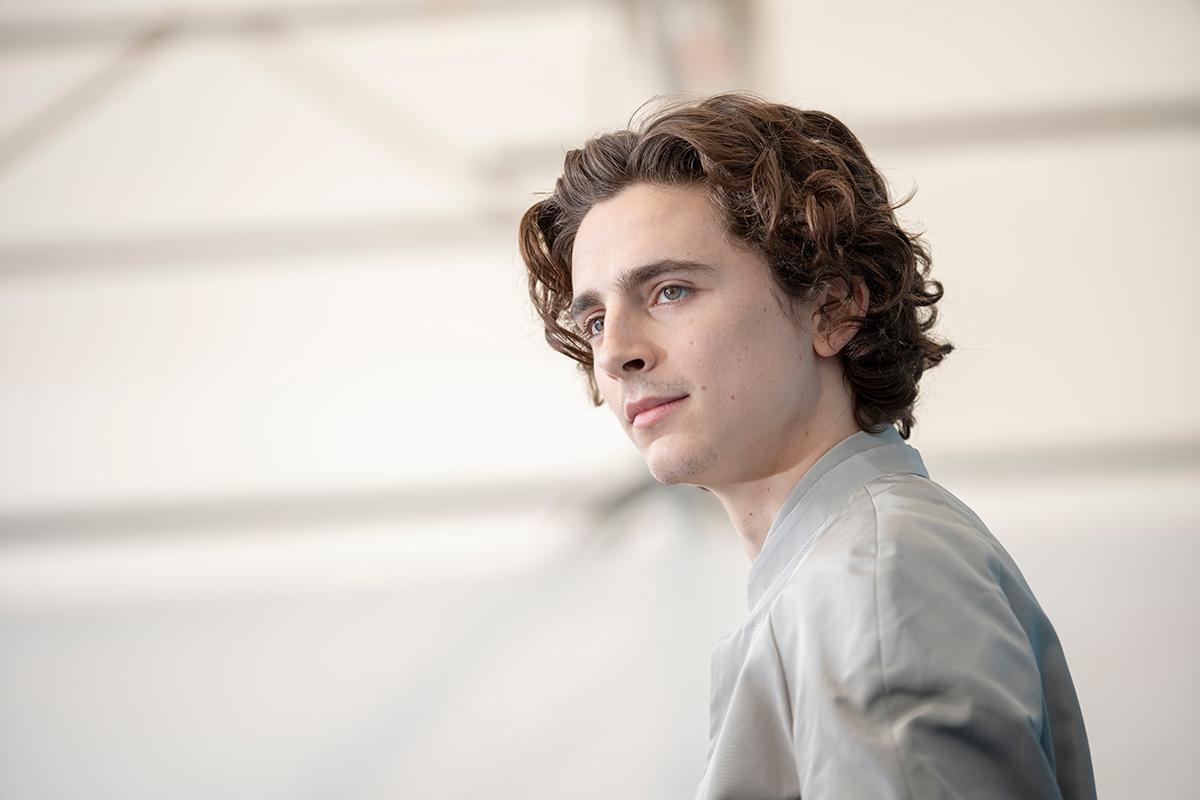 Timothee Chalamet attends the 76th Venice International Film Festival 