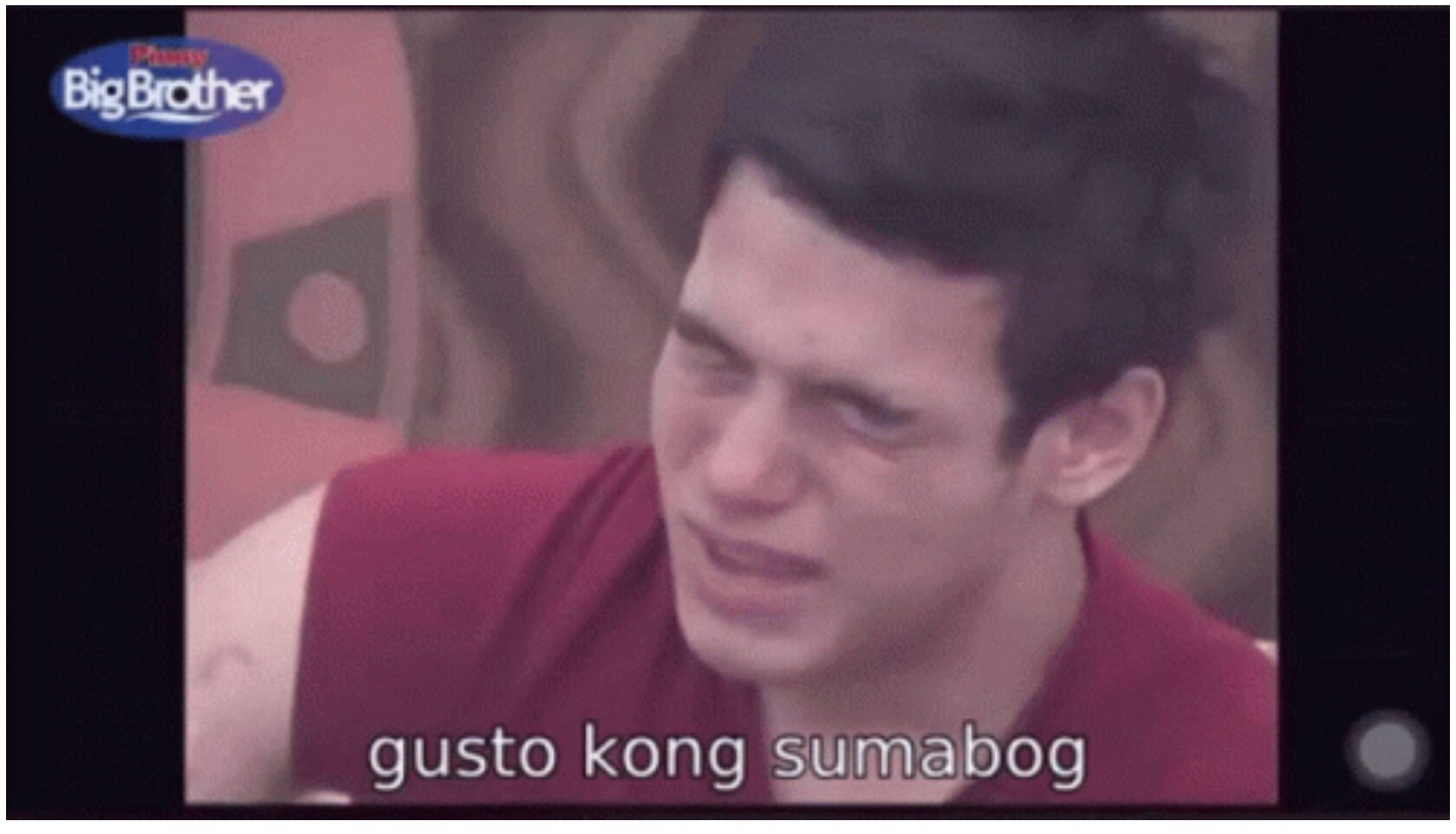Kit Thompson in PBB saying “Gusto kong sumabog at magsabi ng masasamang words!”