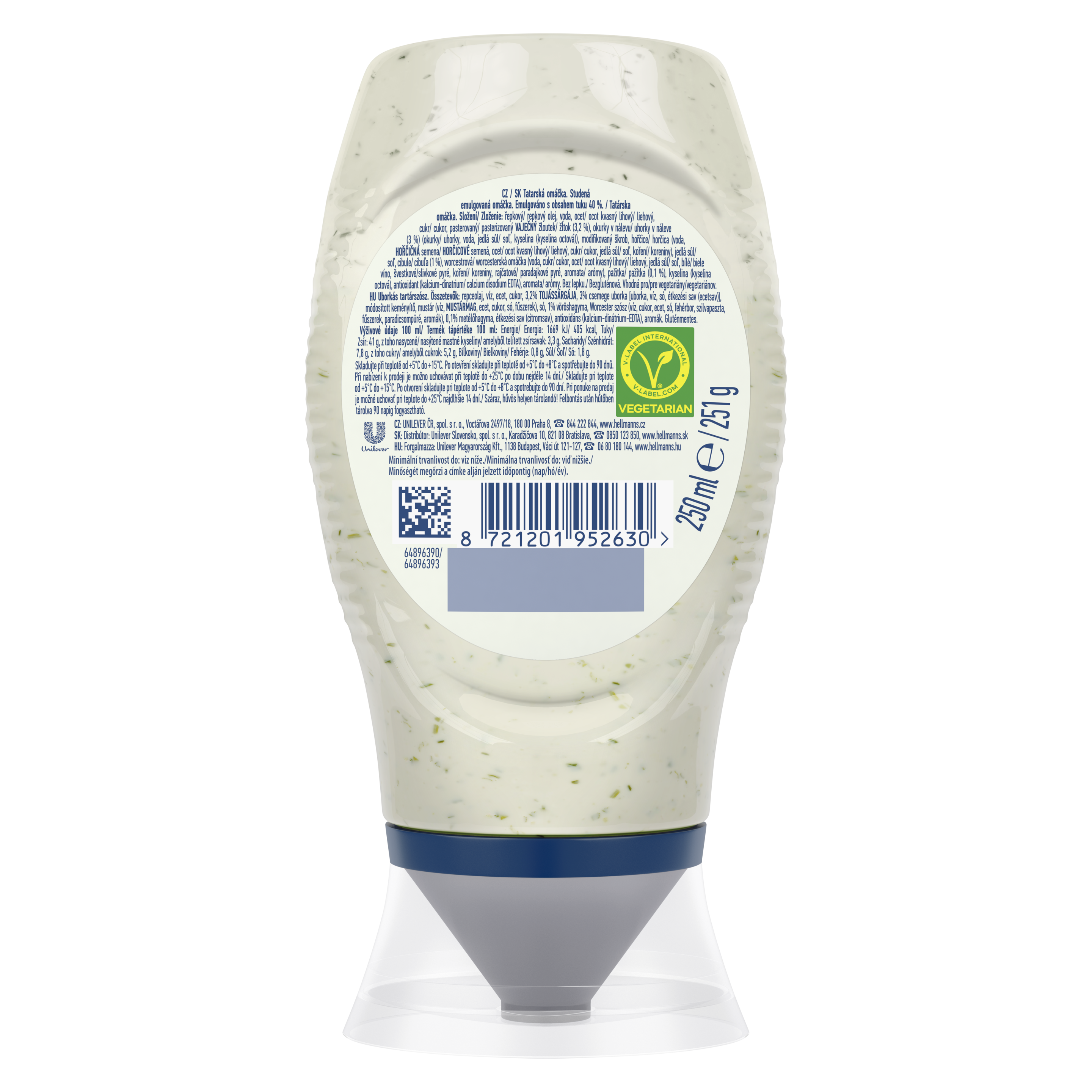 HELLMANN’S Uborkás tartárszósz