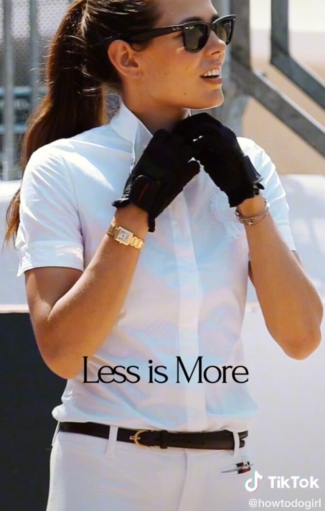 A video on the Ivy League aesthetic trend on TikTok