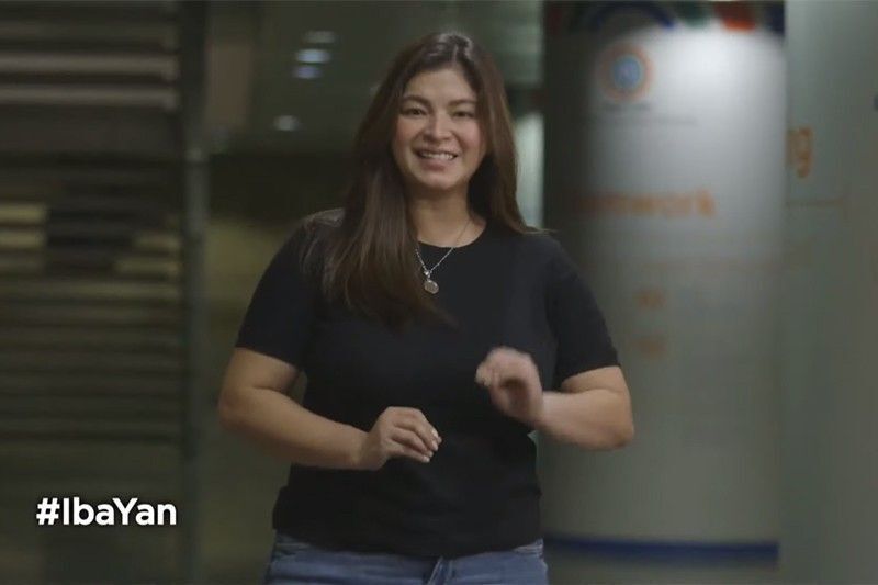 Actress Angel Locsin sparks conversations of body positivity among Filipino netizens. (Credit: ABS-CBN Entertainment via YouTube) 