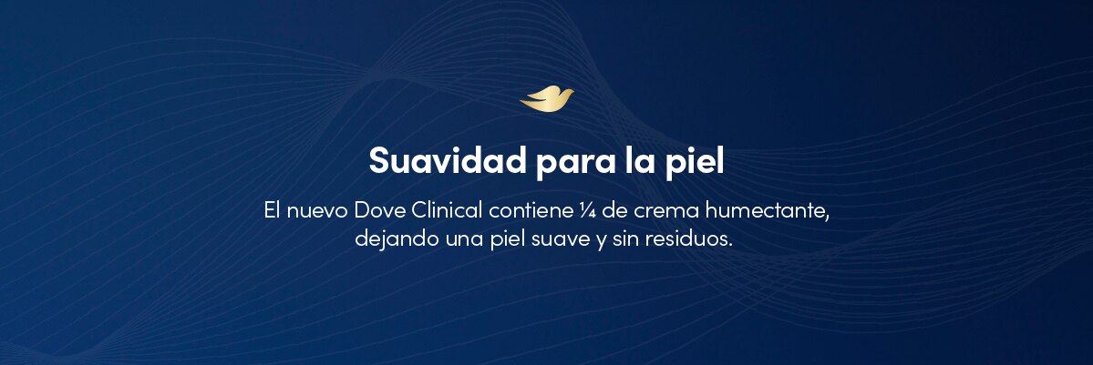 Suavidad para la piel - Dove Clinical