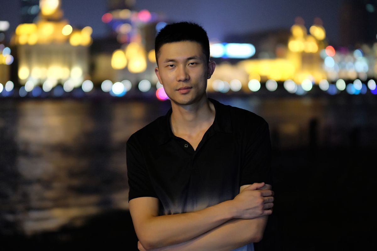 Asian man with great hair